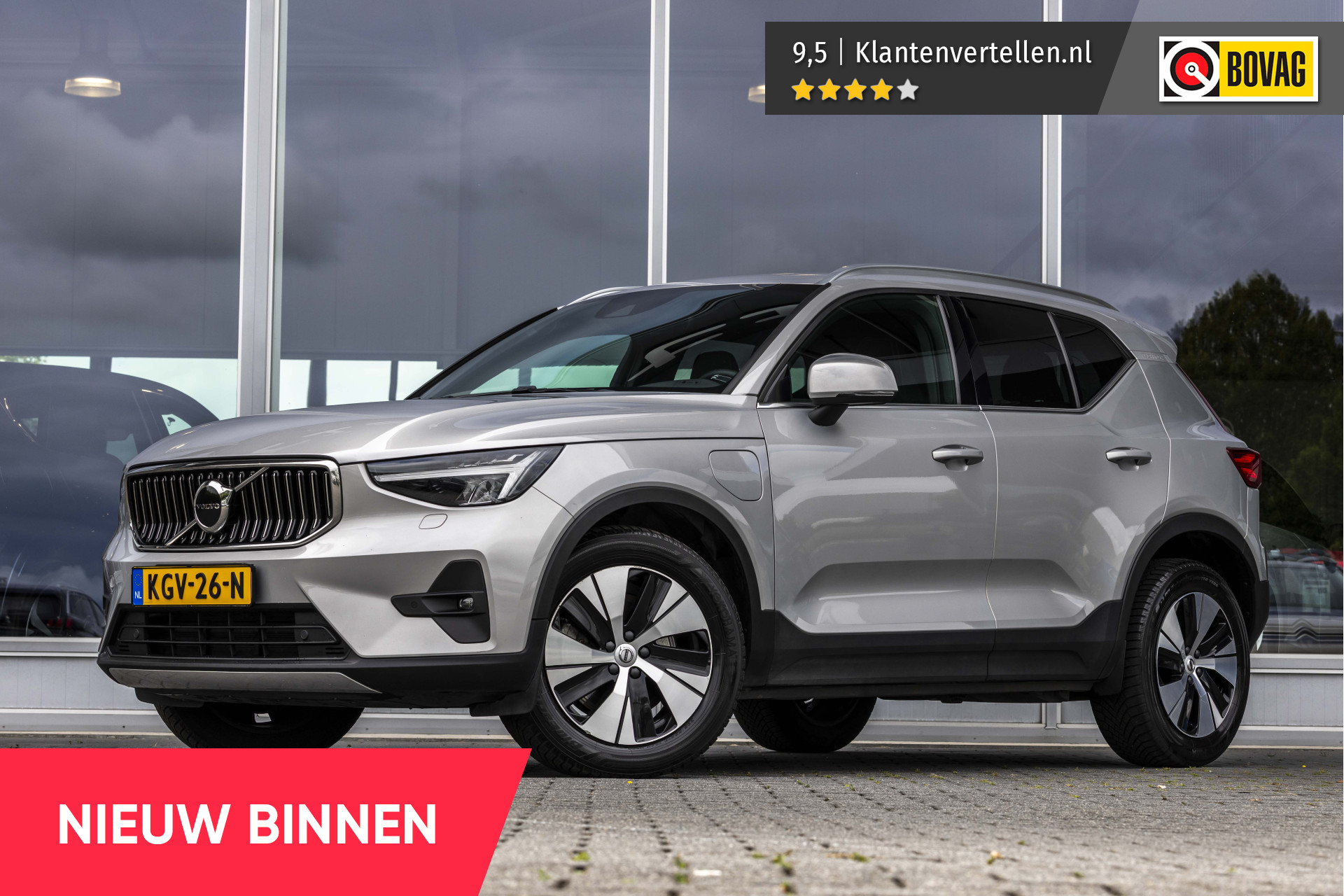 Volvo XC40 1.5 T4 Plug-in hybrid Core Bright 2023 - voorkant