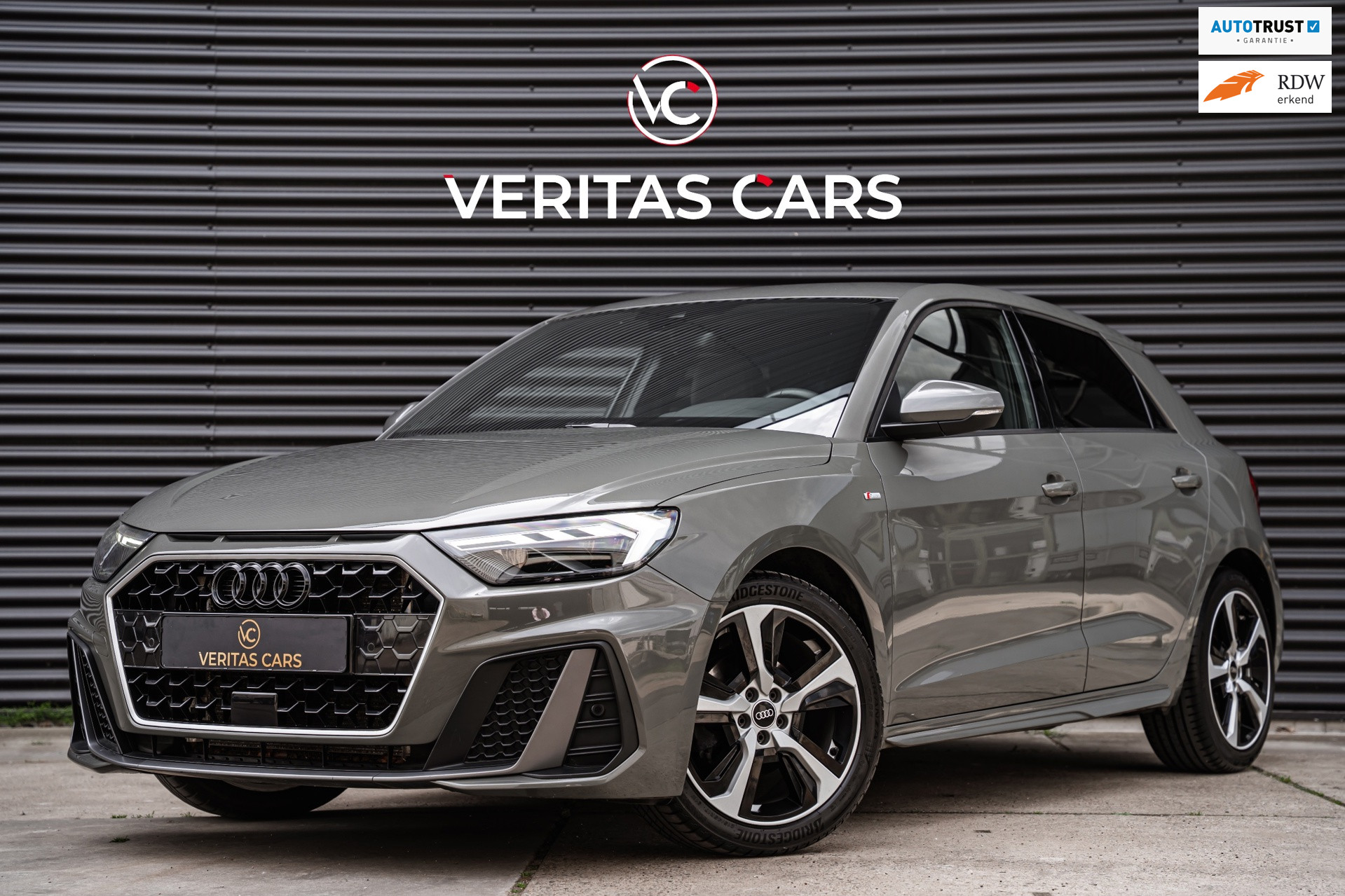 Audi A1 Sportback 30 TFSI S-Line 116PK|Full Led|Virtual|CarPlay|Navi|Cruise|Stoelverwarming 2019 - voorkant