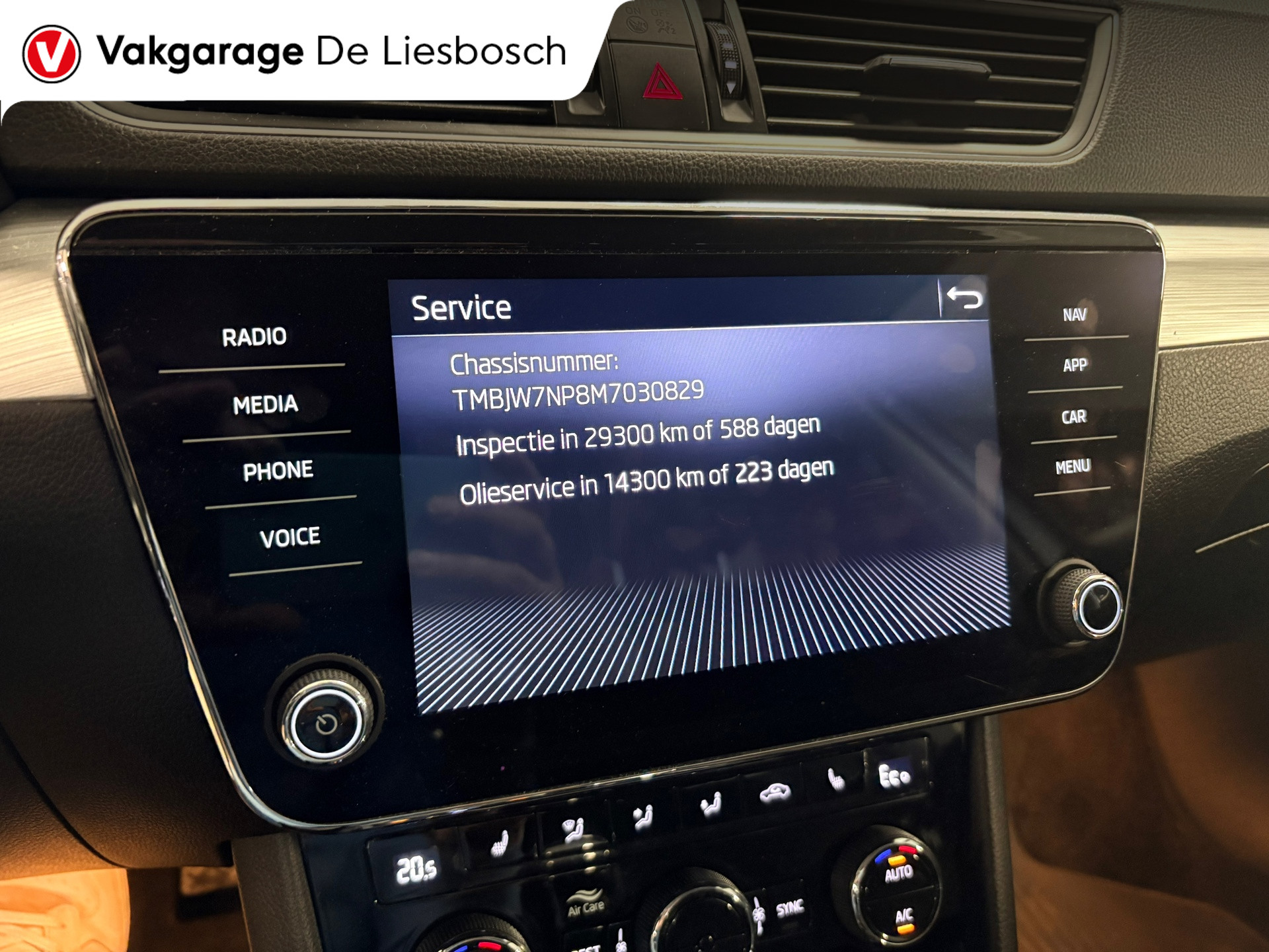 Foto van Skoda Superb