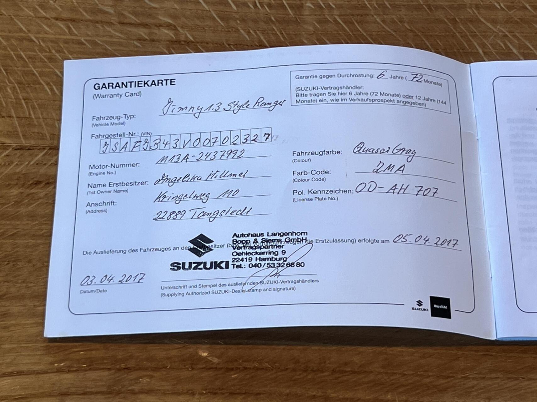 Foto van Suzuki Jimny