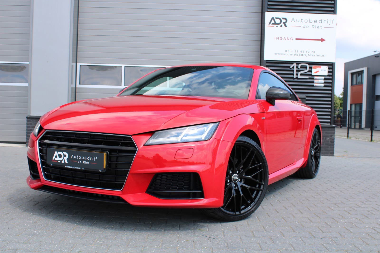 Audi TT Coupe 2.0 TFSI 230PK S-LINE|20''|VIRTUAL|BANG&OLUFSEN|LED KOPLAMPEN| BOM VOLL 2018 - voorkant