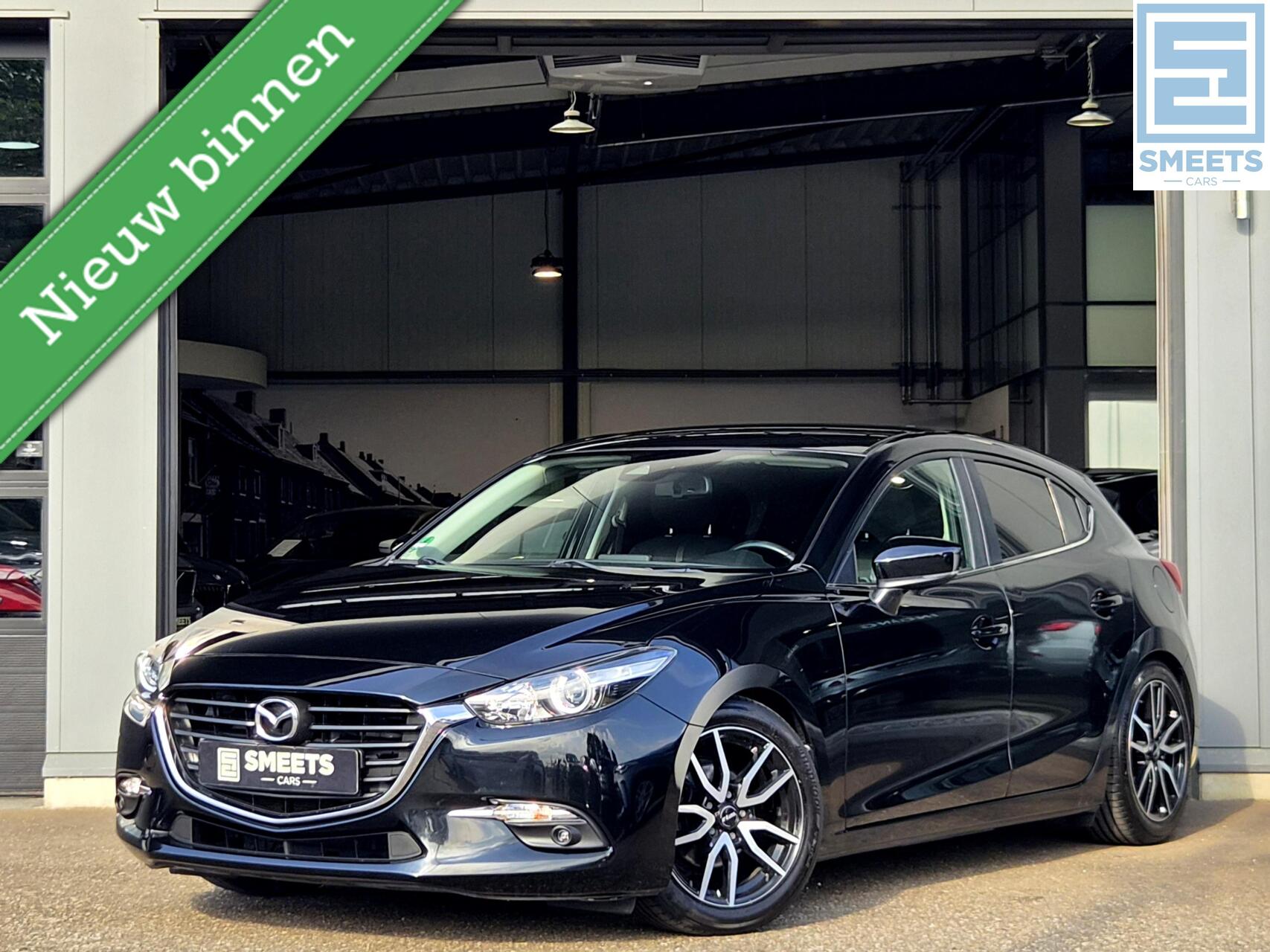 Mazda 3 1.5 SkyActiv-G 100 TS 1e Eig! |Navi|Clima|Cruise|PDC 2018 - voorkant