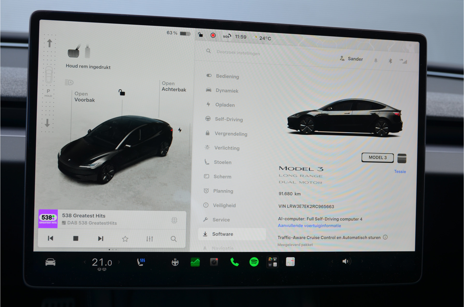 Foto van Tesla Model 3
