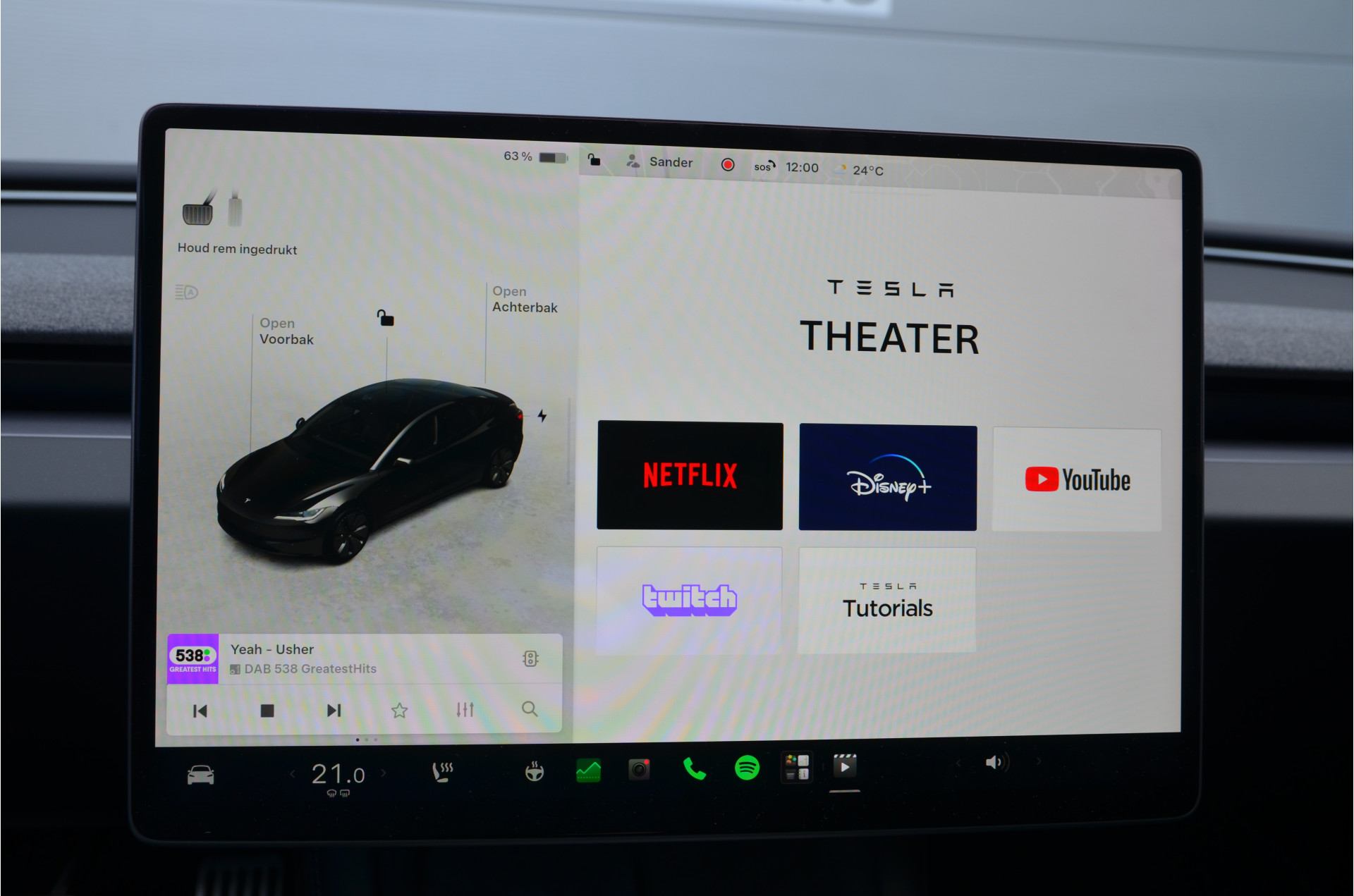 Foto van Tesla Model 3