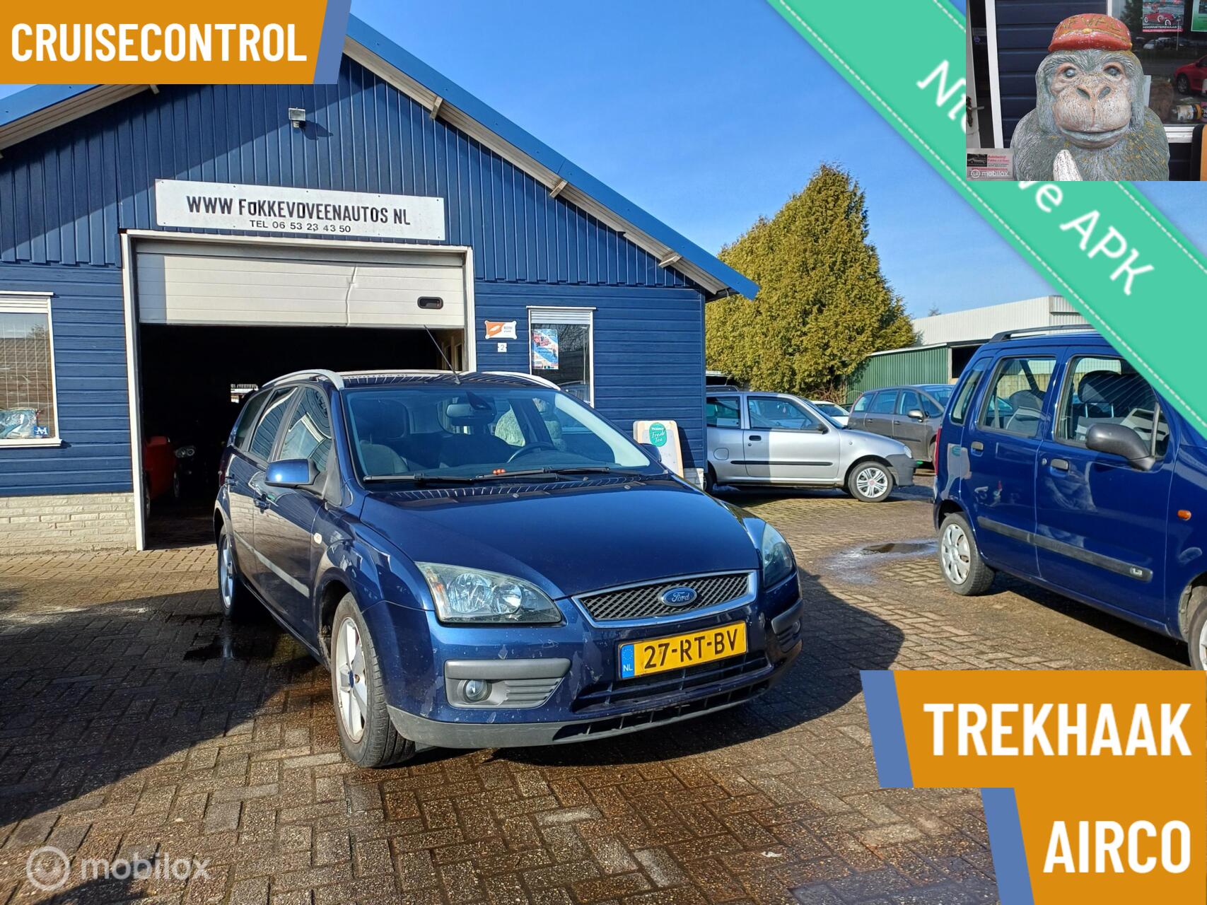 Ford Focus Wagon 1.6-16V Ambiente Garantie, alle inruil mogelijk 2005 - voorkant