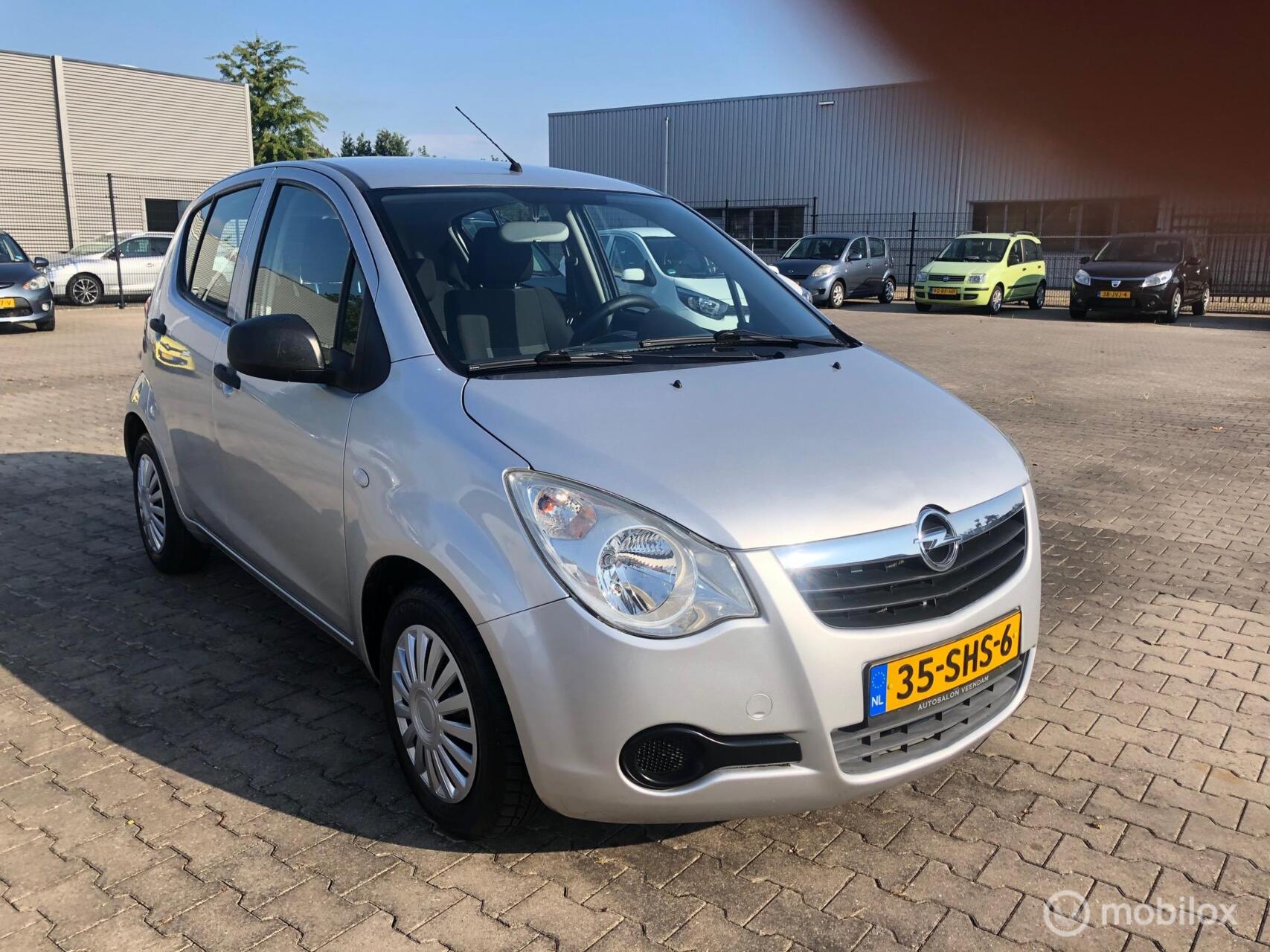 Opel Agila 1.0 5DRS HOOGZIT NED AUTO 57.539 KM N.A.P 2011 - voorkant