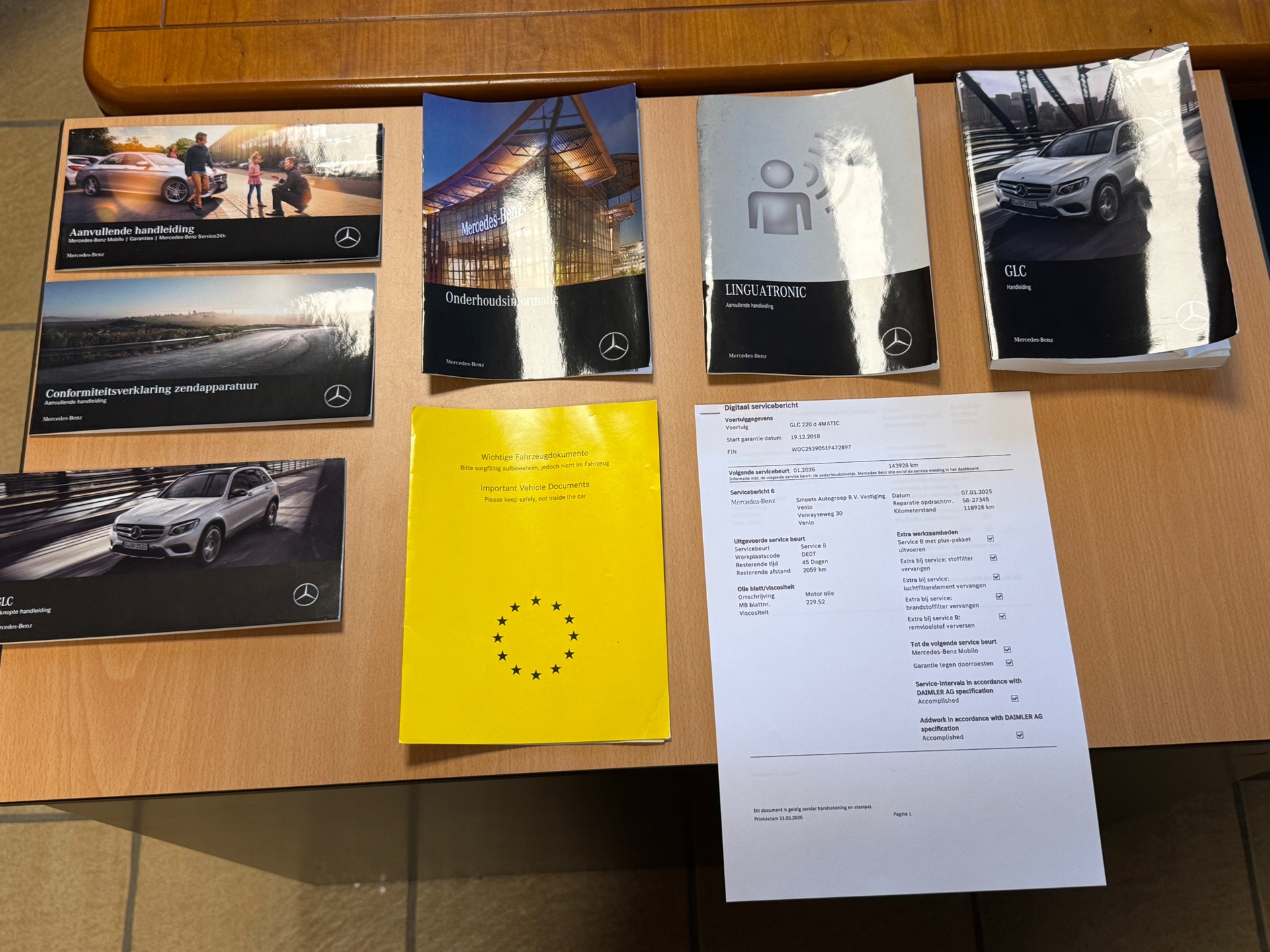 Foto van Mercedes-Benz GLC 220 D 4Matic
