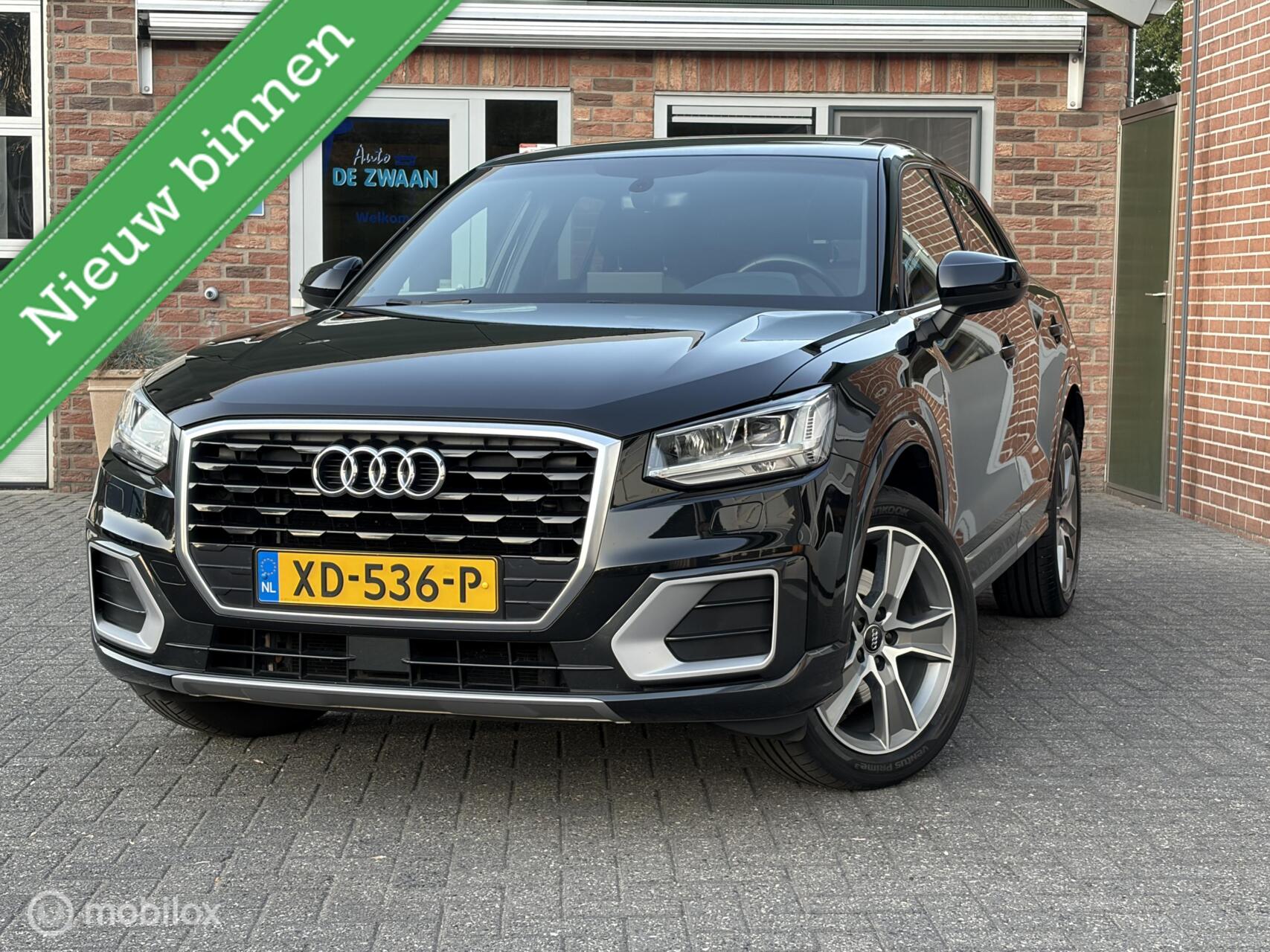 Audi Q2 1.4 TFSI CoD Sport|Panoramadak|Virtueel Dashboard|Led|18 inch. 2018 - voorkant