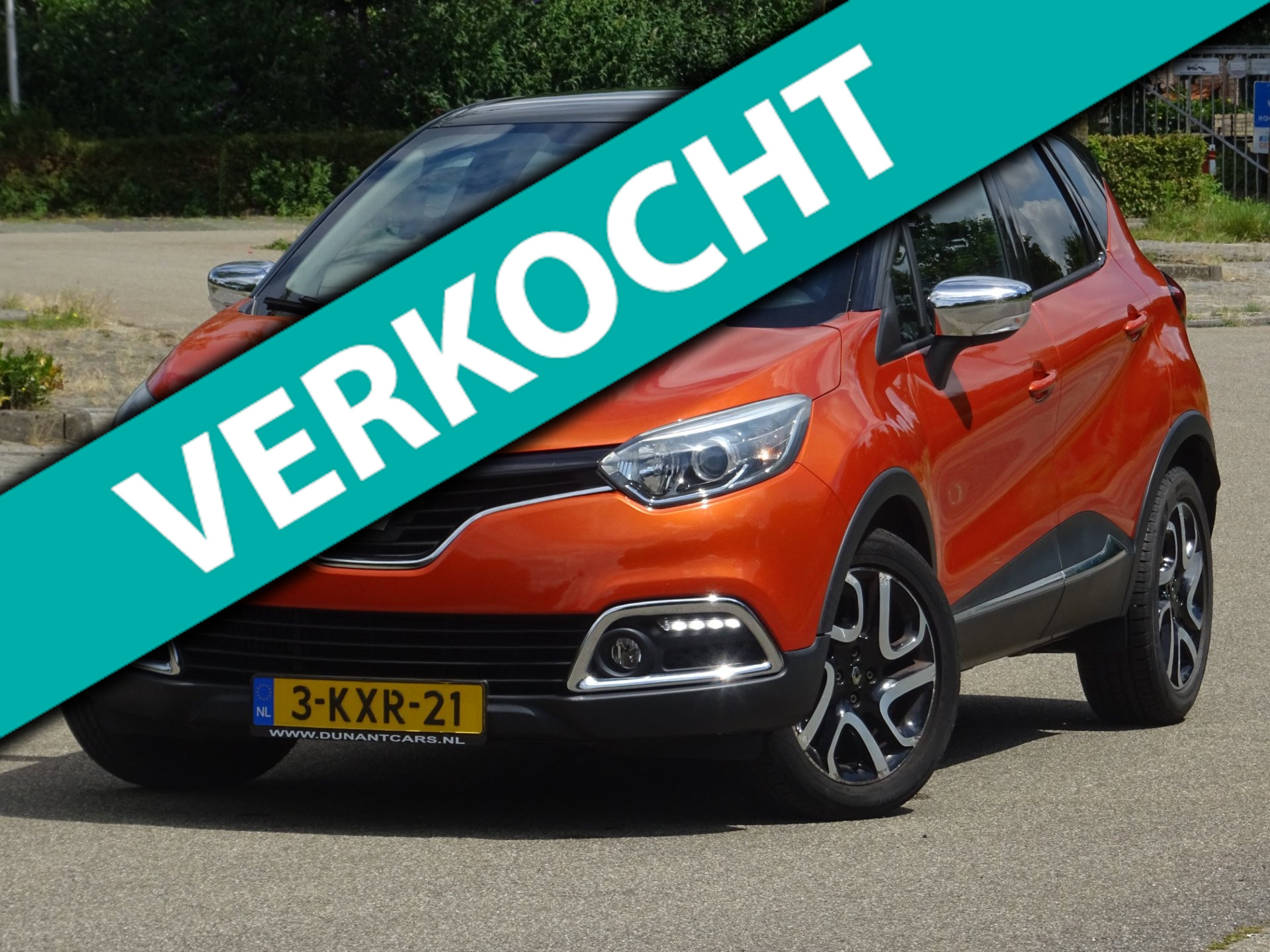 Renault Captur 0.9 TCe Dynamiqu NAP/AIRCO/NAVI/CAMERA/CRUISE 2013 - voorkant