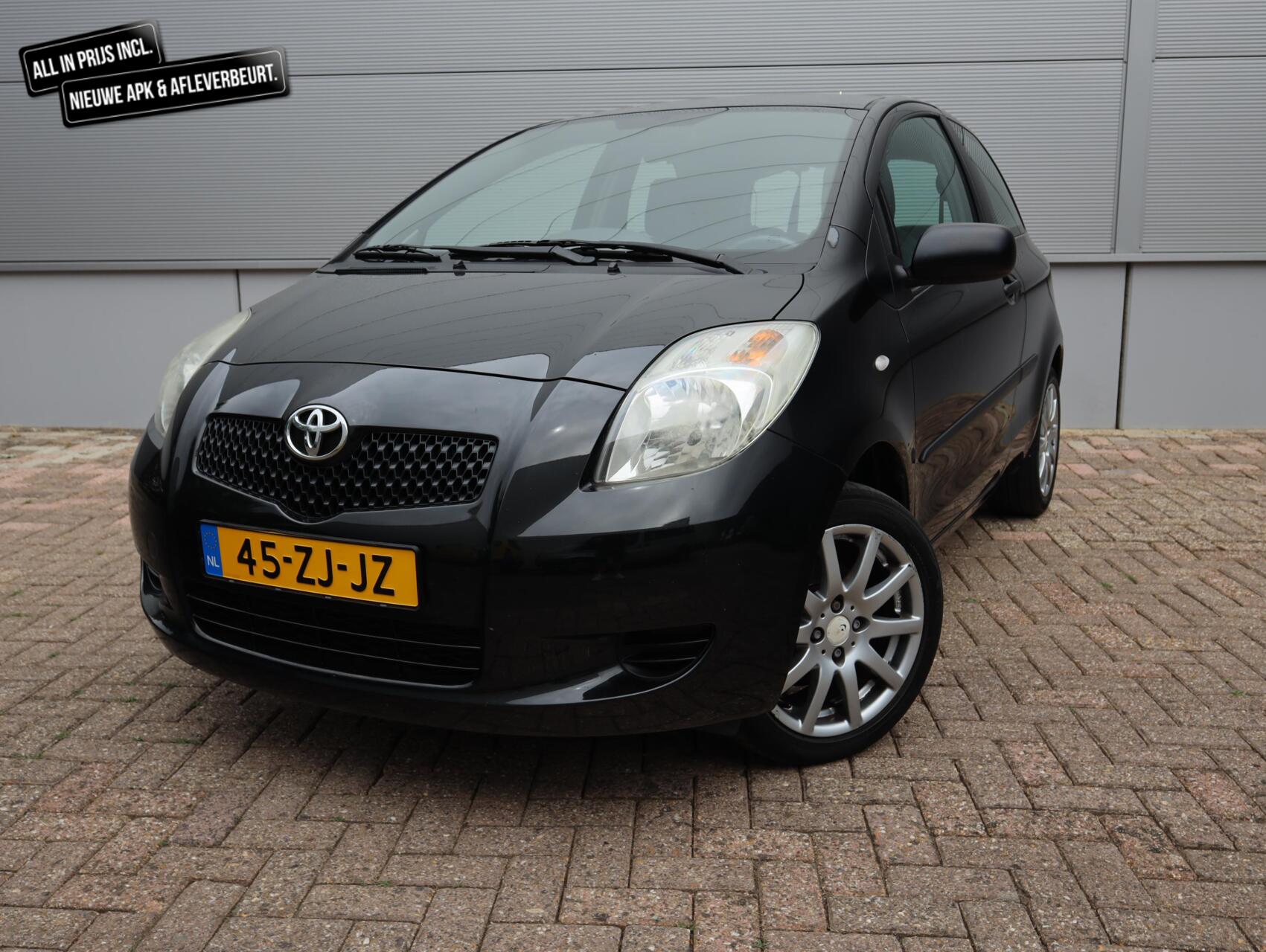 Toyota Toyota Yaris 1.0 VVTi (Vol Opties)Airco Leer 100%onderhouden 2008 - voorkant