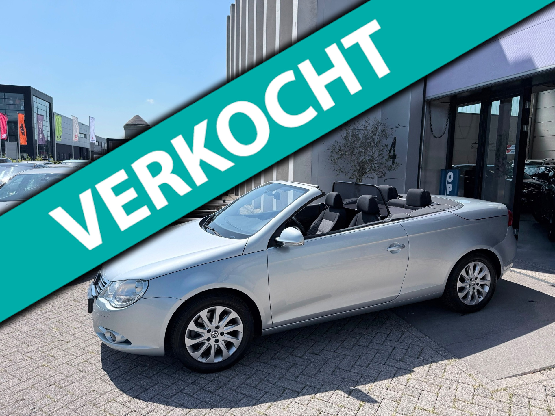 Volkswagen Eos 2.0 T-FSI AUTOMAAT! NETTE AUTO! INRUIL MOGELIJK! 2007 - voorkant