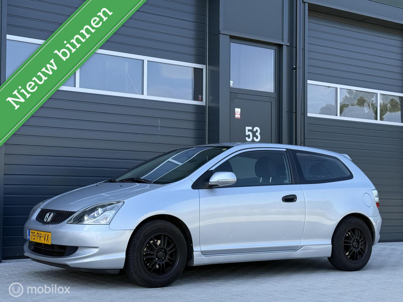 Honda Civic 3 DR 1.4i LS | Airco | Dealer onderhouden | netjes! 2004 - voorkant