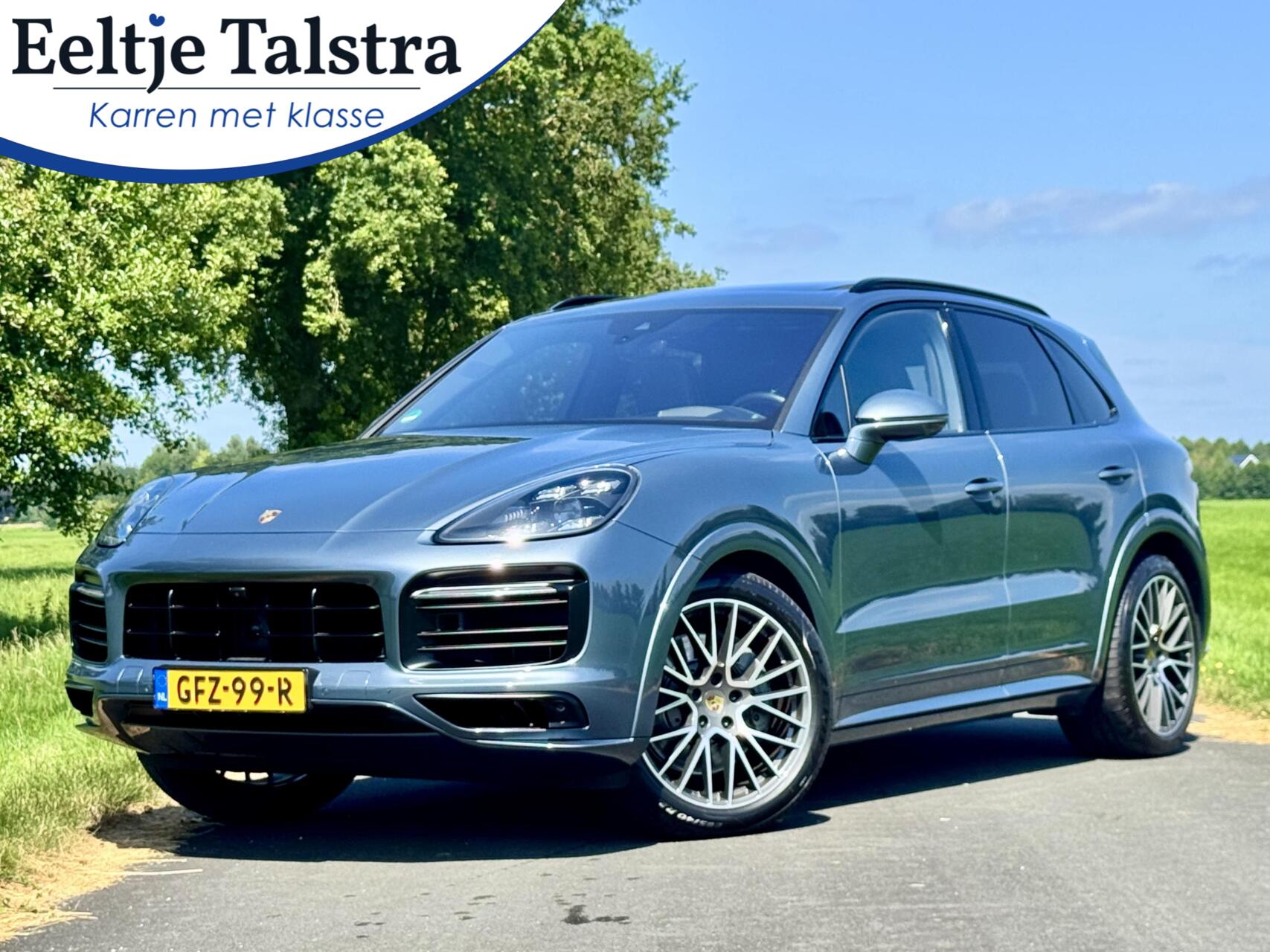 Porsche Cayenne S 2.9 S 441 pk|Absoluut vol|PDCC|Burmester|Pano|Haak etc.! 2019 - voorkant