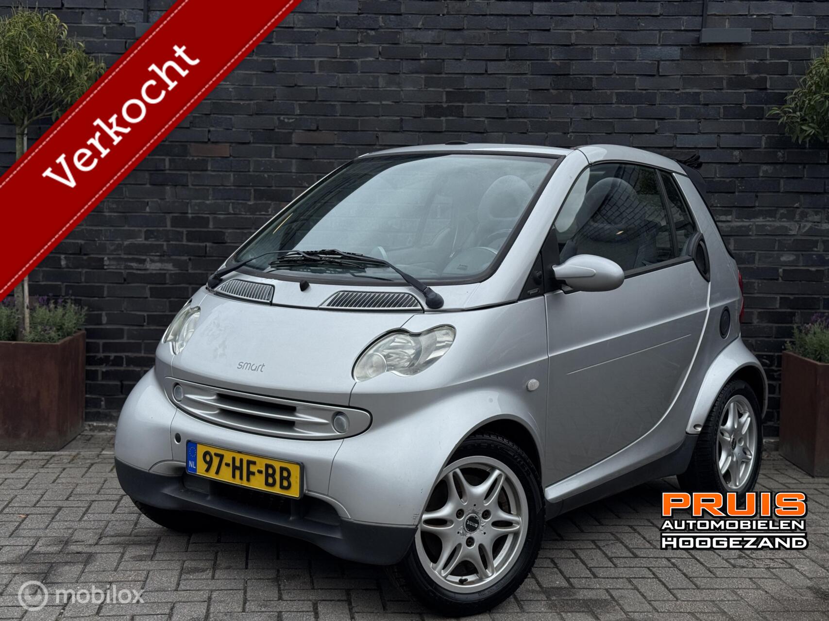 Smart Cabrio cabrio & pure -AIRCO-  Apk (07-2026) *INRUIL MOGELIJK* 2001 - voorkant