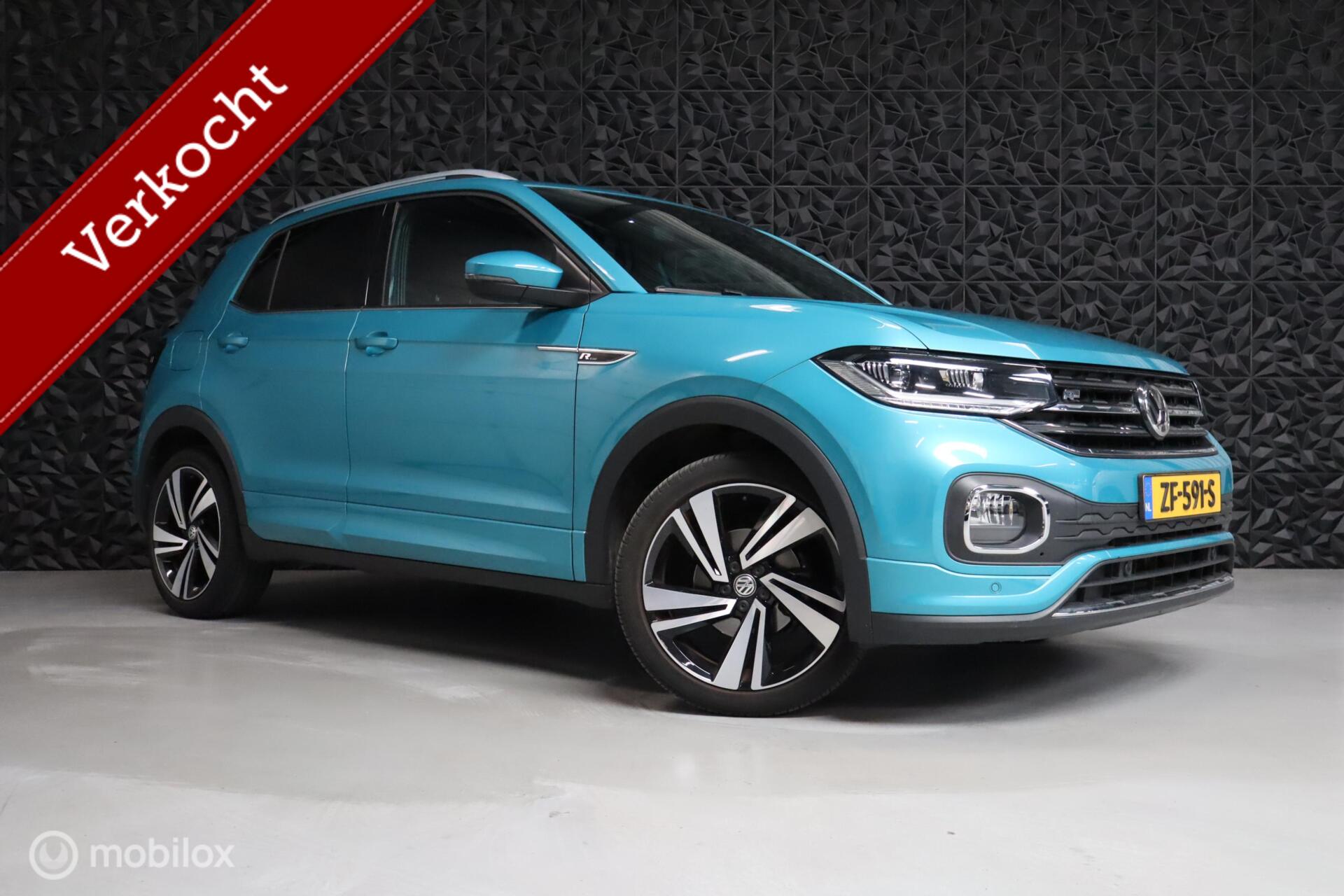 Volkswagen T-cross 1.0 TSI R-Line |Beats| Virutal | Carplay 2019 - voorkant