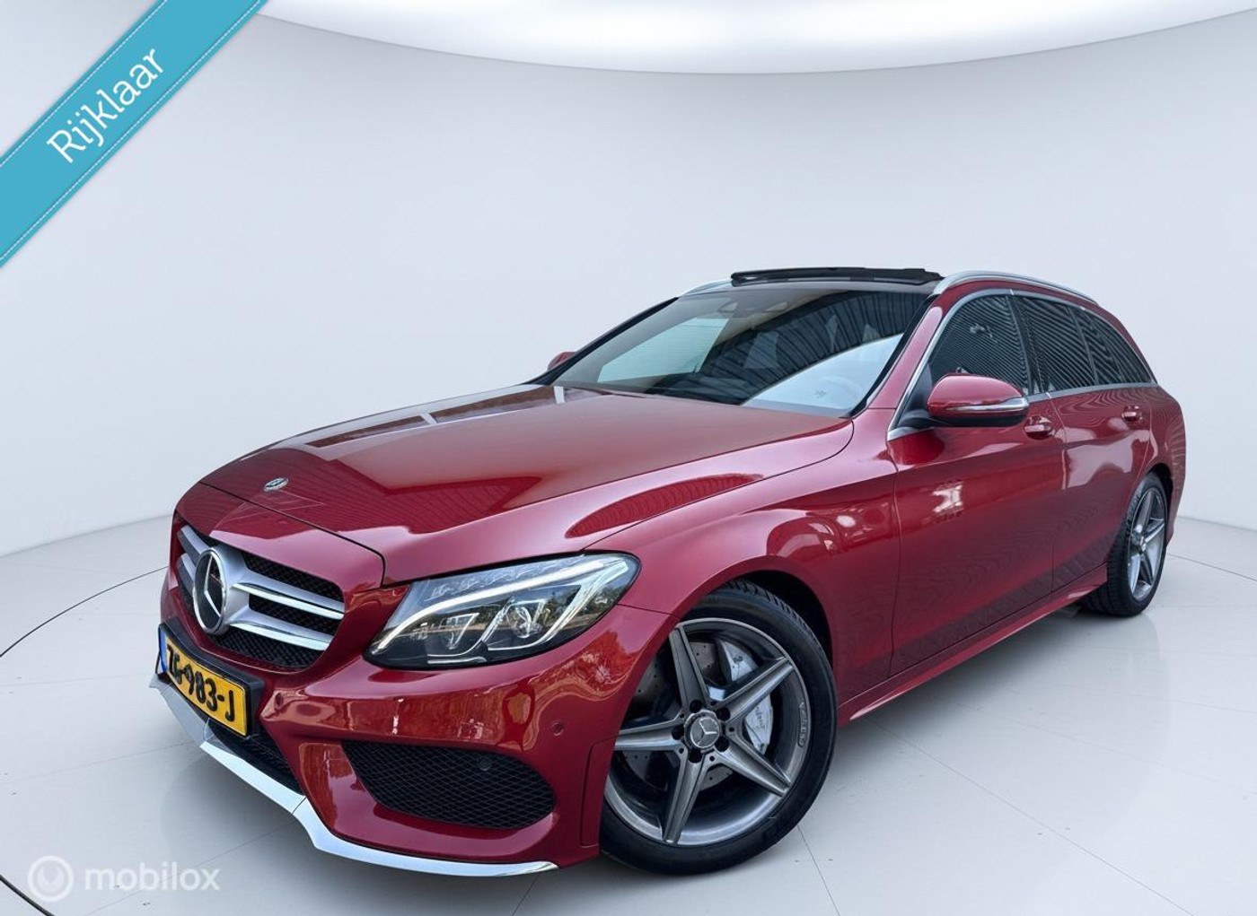 Mercedes-Benz C 250 D C250 CDI Edition1 AMG Line Panorama Burmester ACC Carplay 2018 2018 - voorkant
