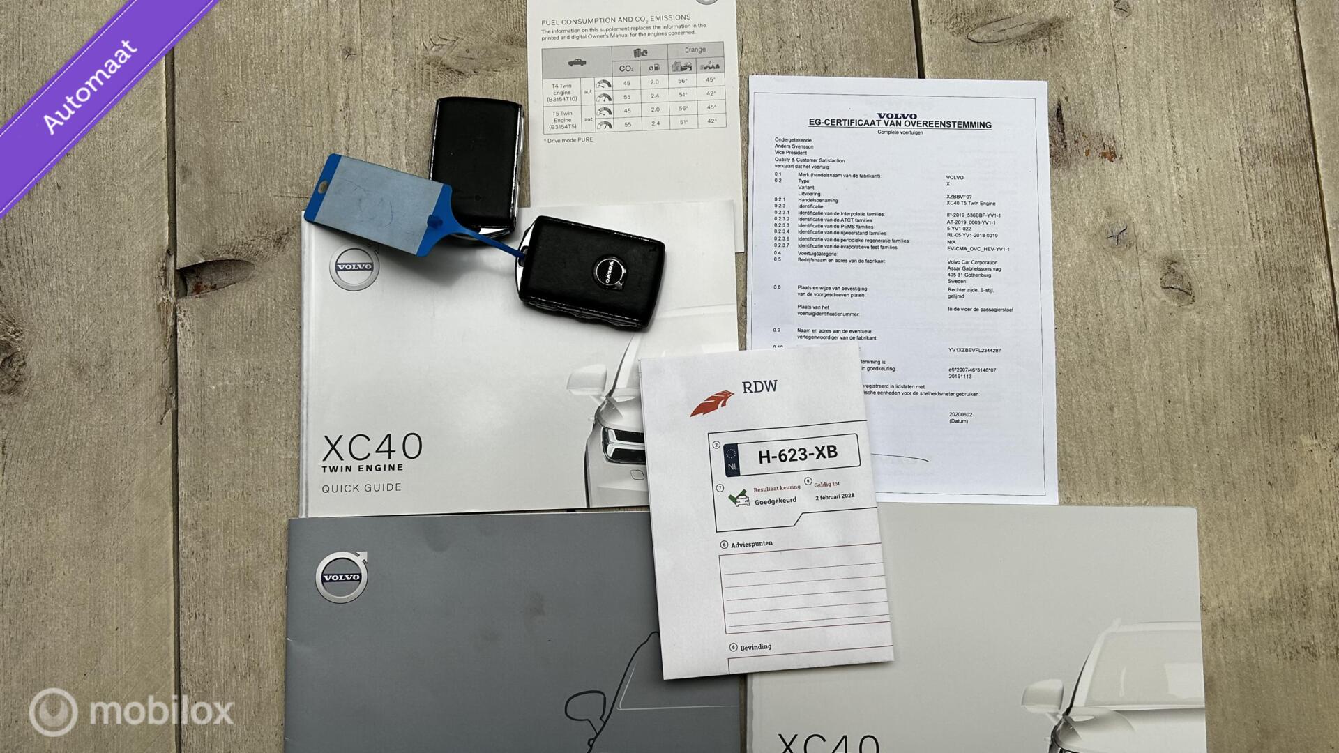 Foto van Volvo XC40 T5 Twin Engine
