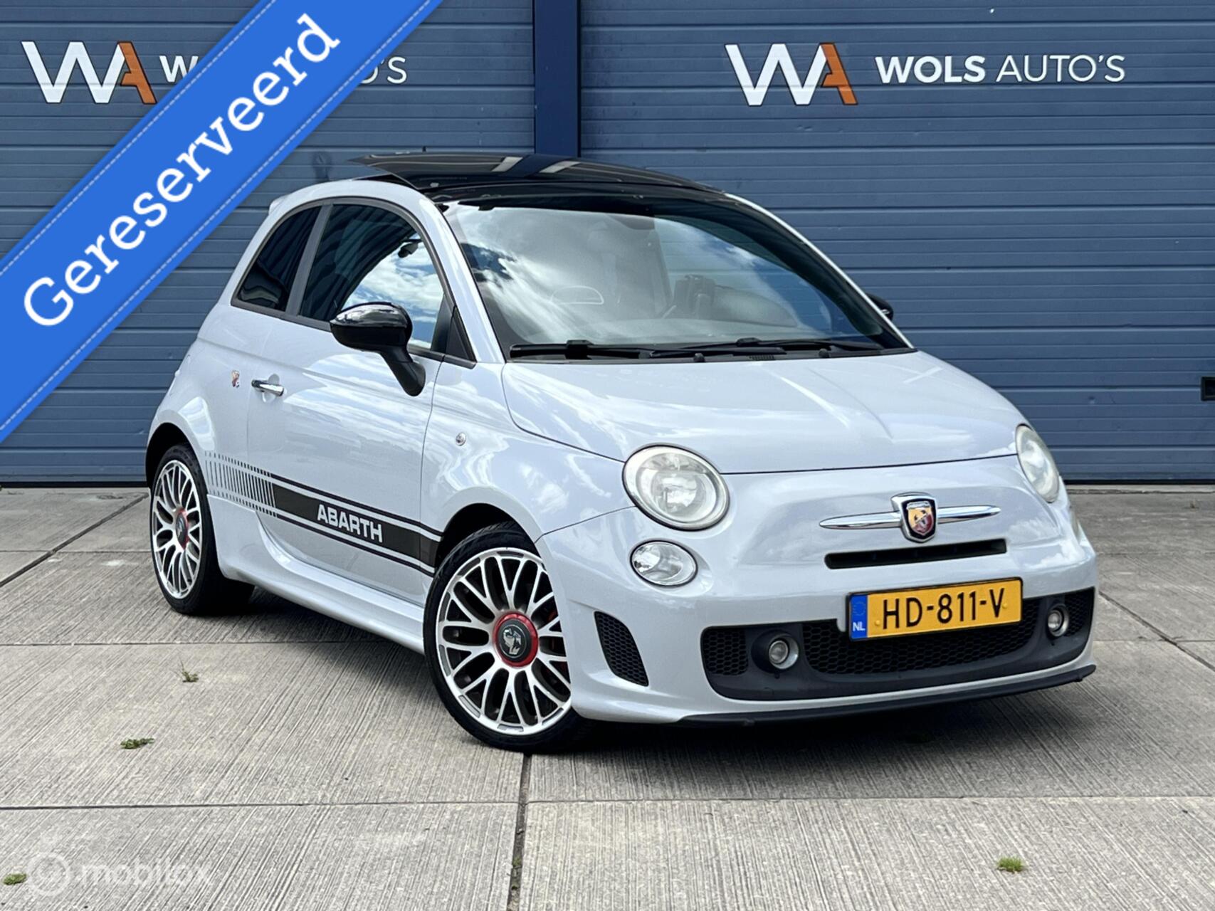 Fiat 500 Abarth 1.4-16V Abarth / GAVE KLEUR / SCHUIFDAK / 17 INCH / 132.294 KM! 2009 - voorkant