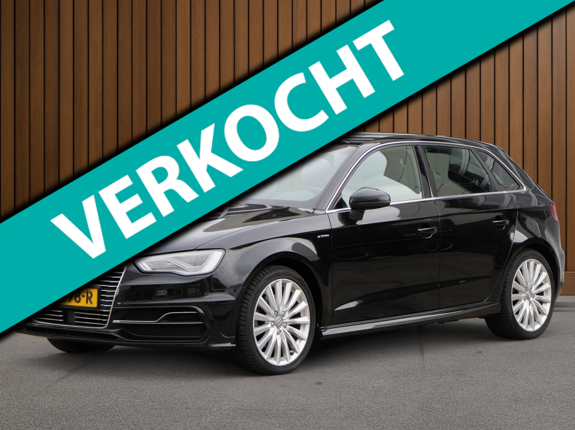 Audi A3 Sportback E-tron 1.4 e-tron PHEV S-Line 225PK | Half leer/stof | Navi | Bluetooth 2015 - voorkant