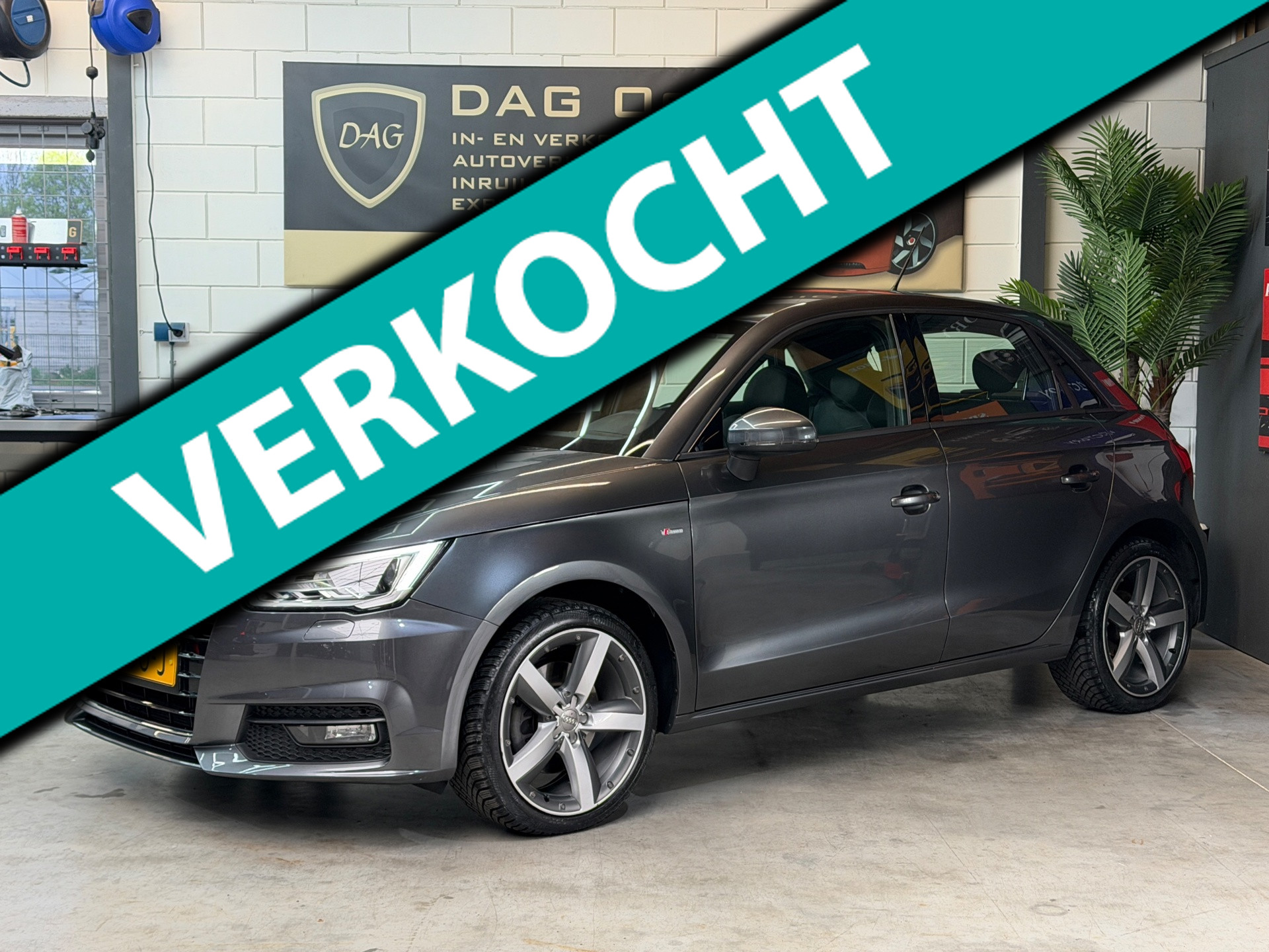 Audi A1 Sportback 1.4 TFSI Sport Pro Line S DEALER ONDERHOUD|CRUISE|AIRCO|LED 2016 - voorkant