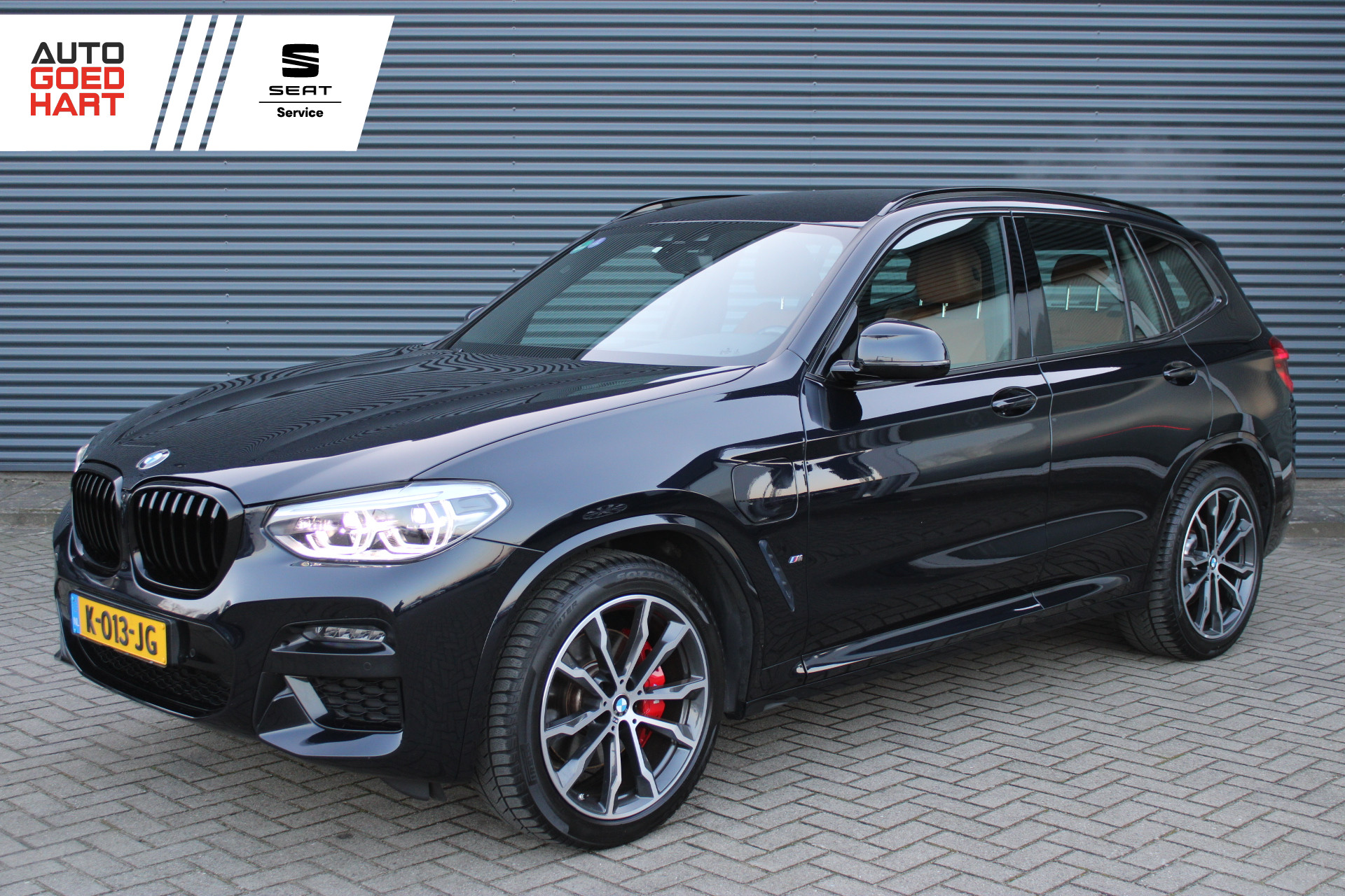 BMW X3 Xdrive30e xDrive30e M-Sport Vernasca-Leder Full-Led  20inch LMV Groot-Navigatie 2021 - voorkant