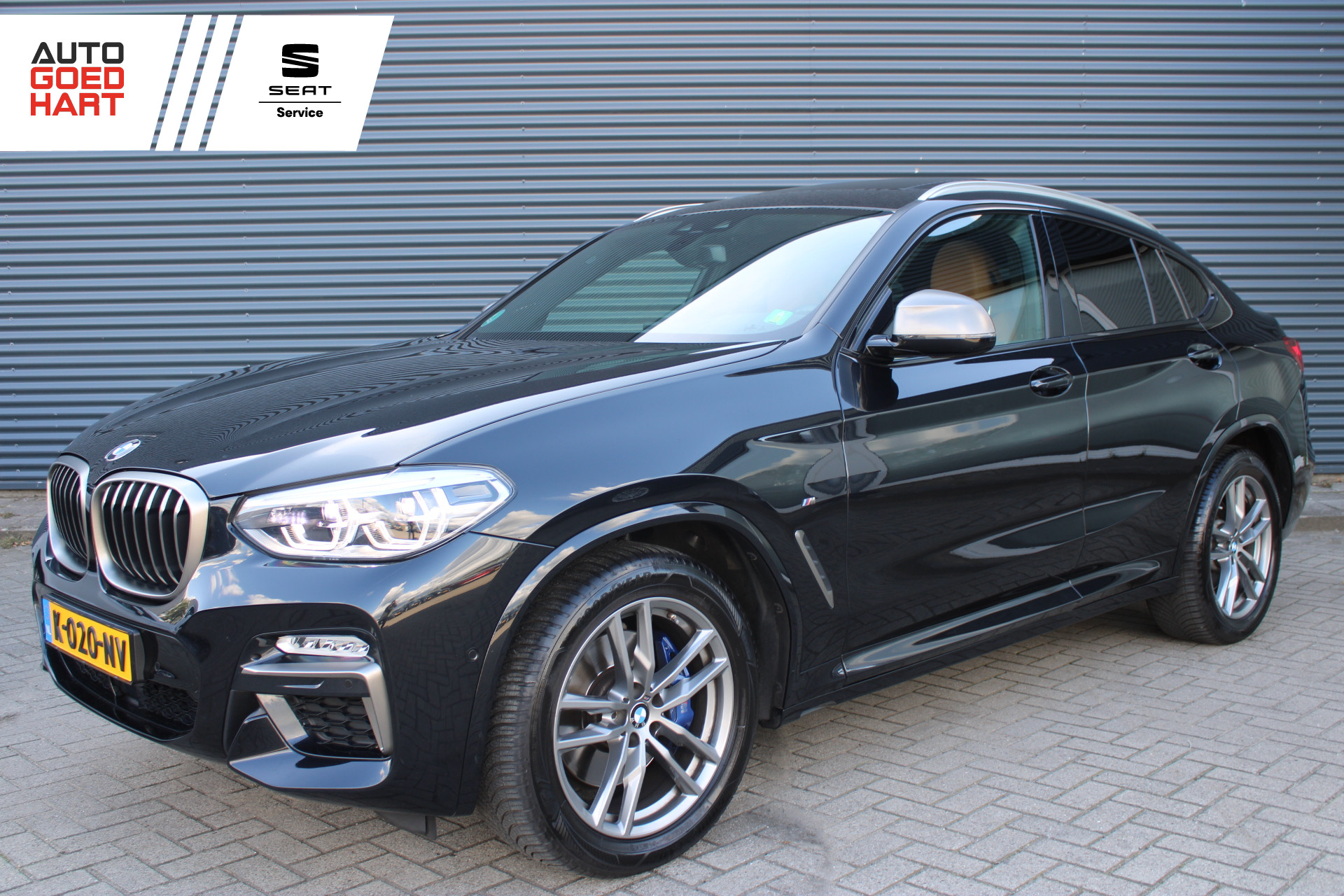 BMW X4 M40i M40i High Executive Panoramadak Head-Up Leer Camera 2019 - voorkant