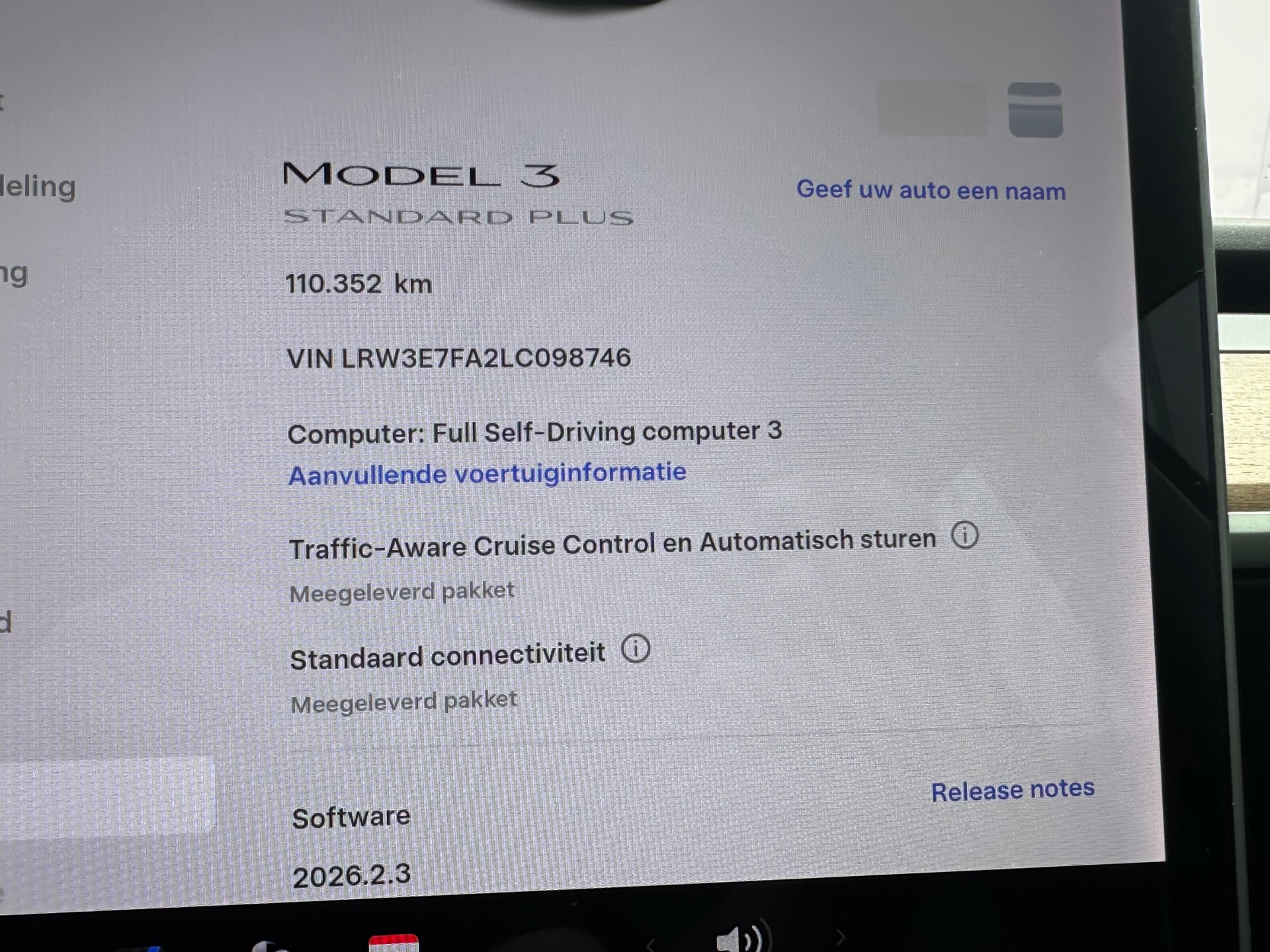 Foto van Tesla Model 3