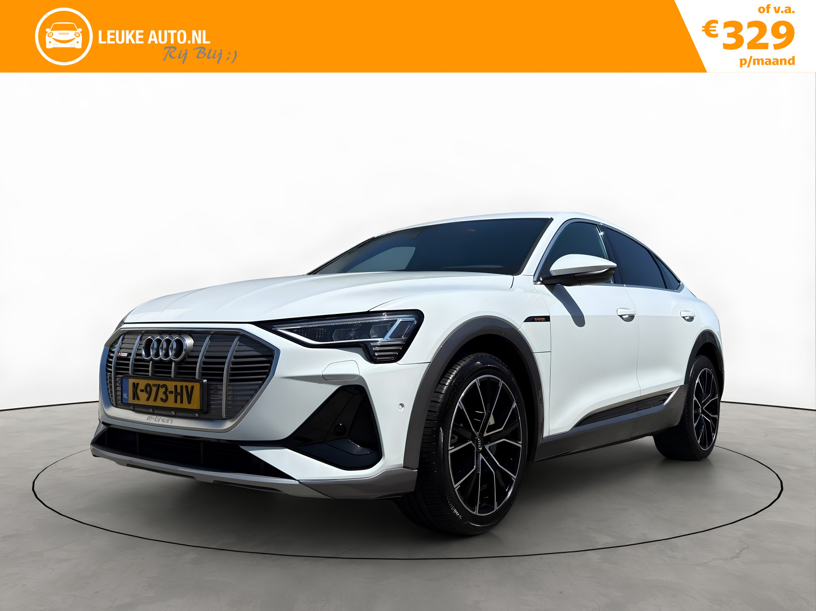 Audi E-tron Sportback 50 50 quattro S edition 71 kWh 2020 - voorkant