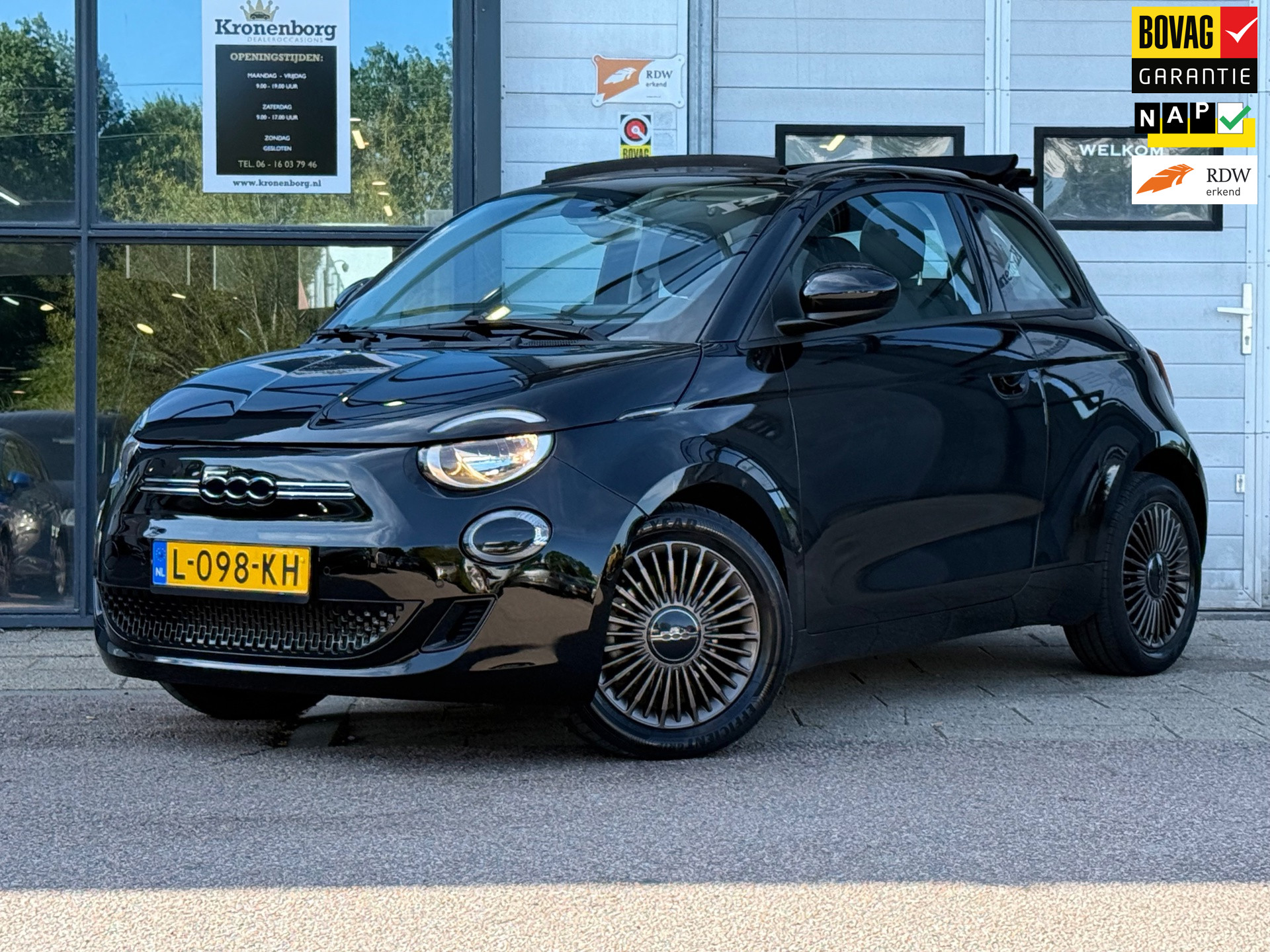 Fiat 500 Passion 42 kWh| CAMERA| BTW| CARPLAY 2021 - voorkant