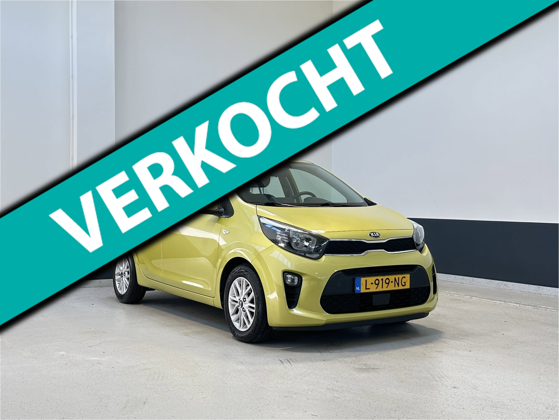 Kia Picanto 1.0 DPi DynamicLine | Apple Carplay/ Android auto| Camera| NL | 1 Eig | 2021 - voorkant