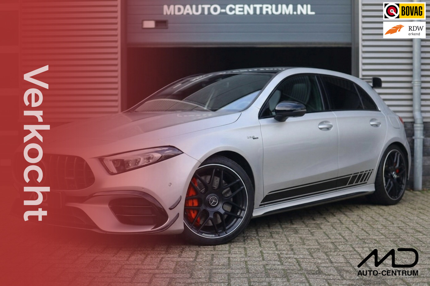 Mercedes-Benz AMG A 45 S AMG 45 S 4MATIC+| Pano| Aero| Schaalstoelen 2019 - voorkant