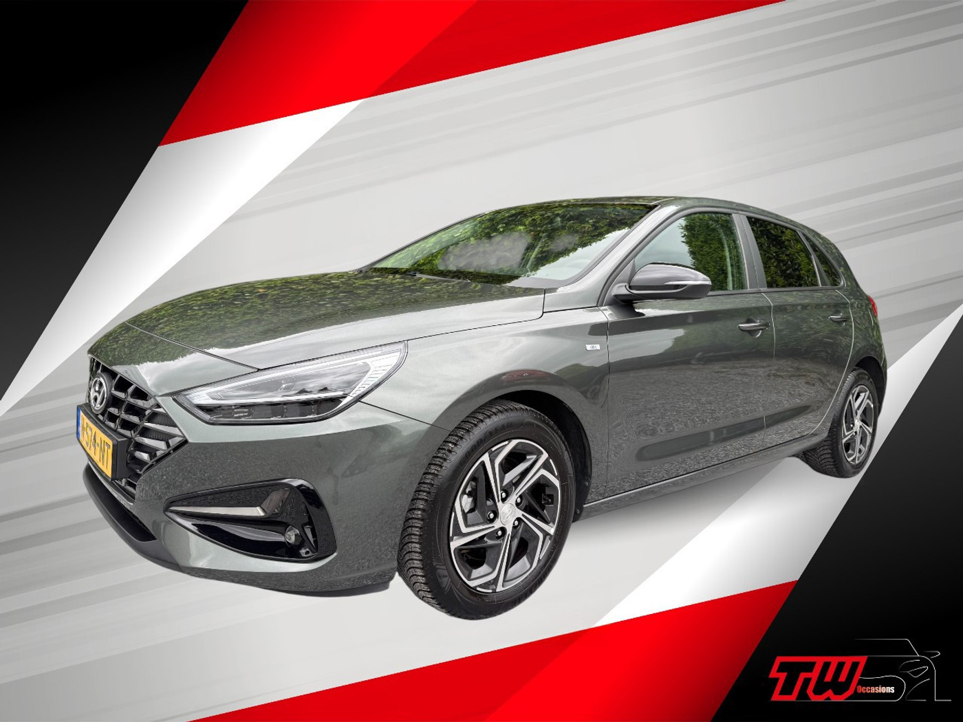 Hyundai I 30 1.0 T-GDi MHEV Comfort Smart |CARPLAY|CAMERA|NAVI 2021 - voorkant