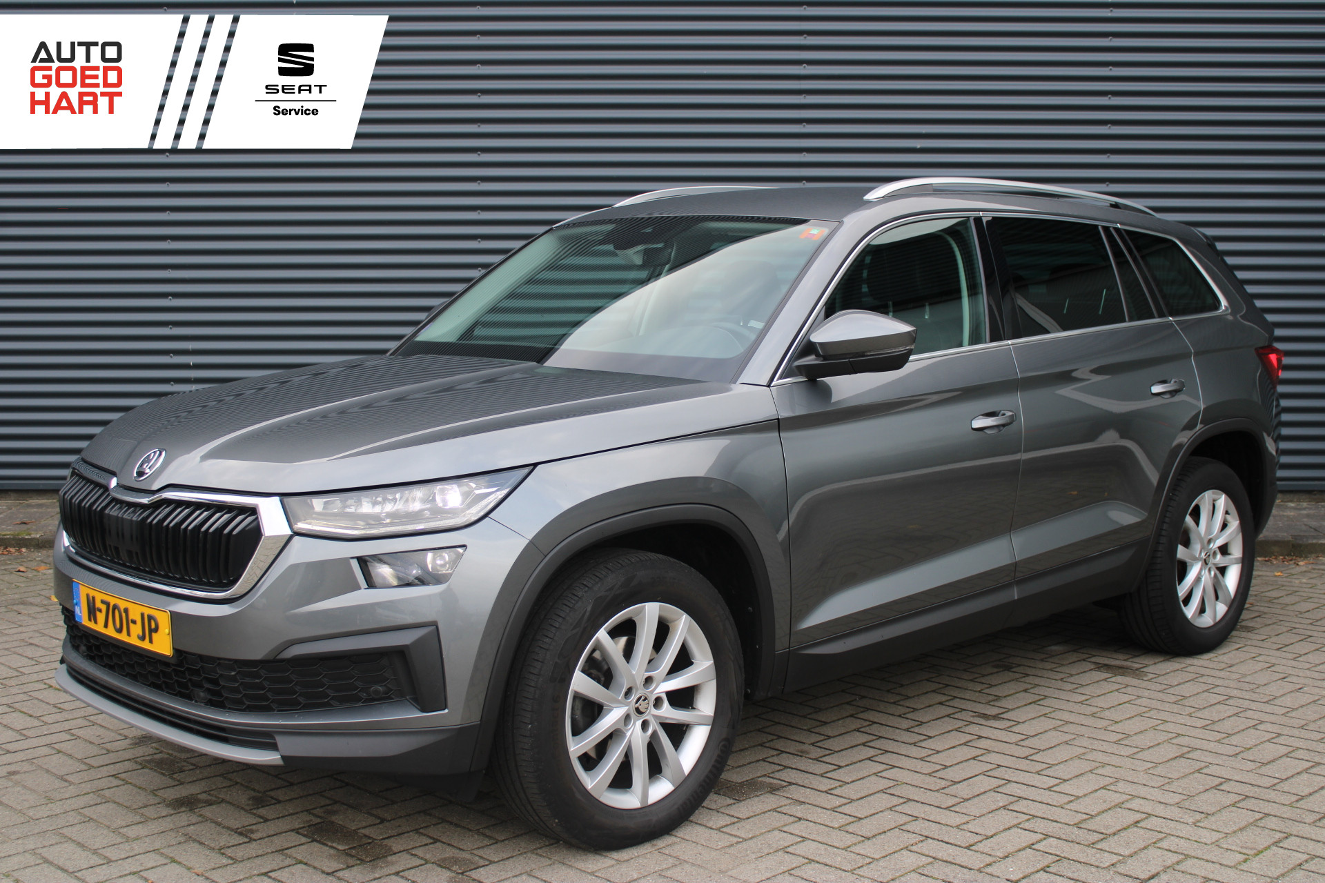 Skoda Kodiaq 1.5 TSI Business Facelift Full-Led Virtual-Cockpit Camera Full-Led DAB+ 2021 - voorkant