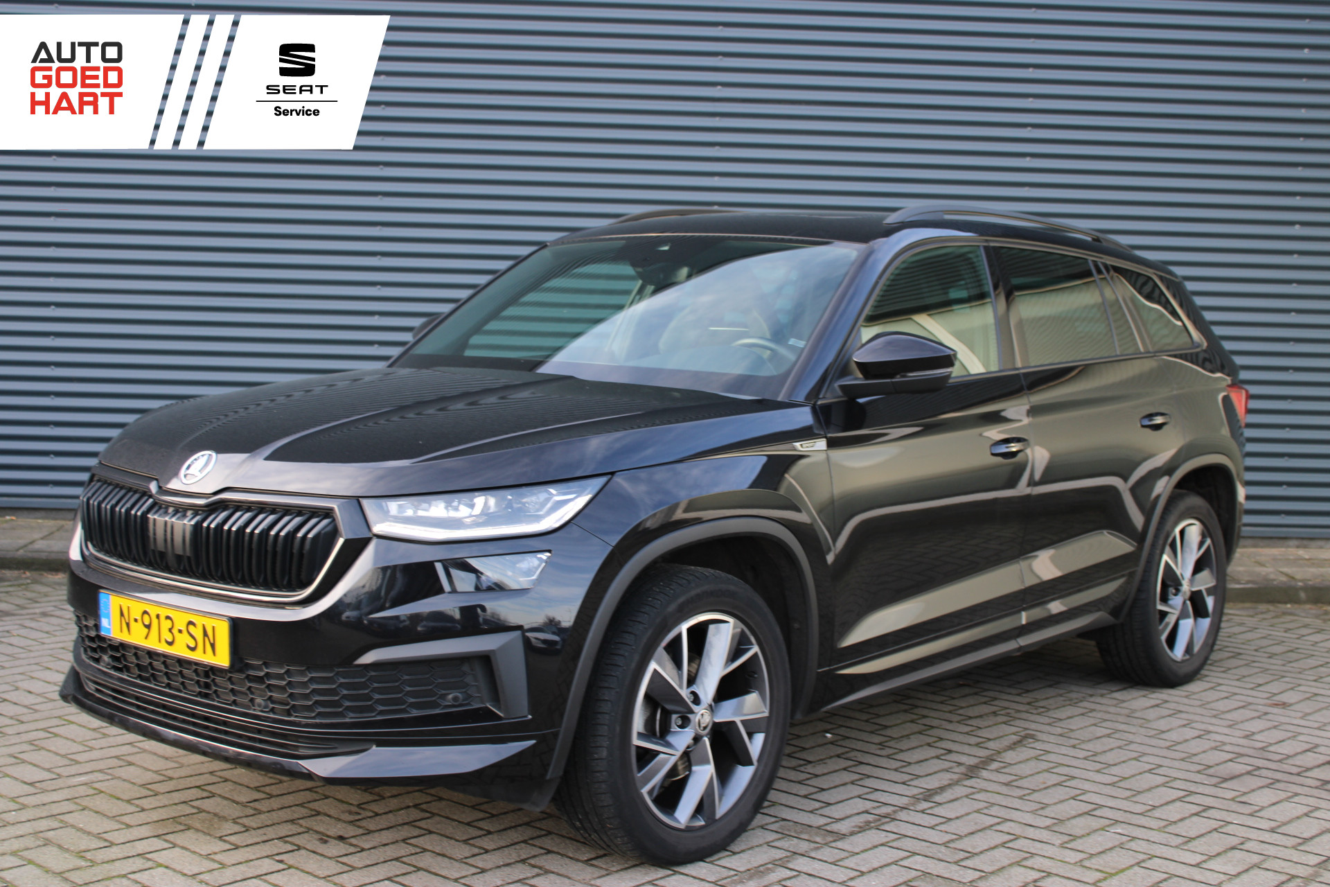 Skoda Kodiaq 1.5 TSI Sportline Panoramadak Leer/Alcantara Camera Full-Led 2022 - voorkant