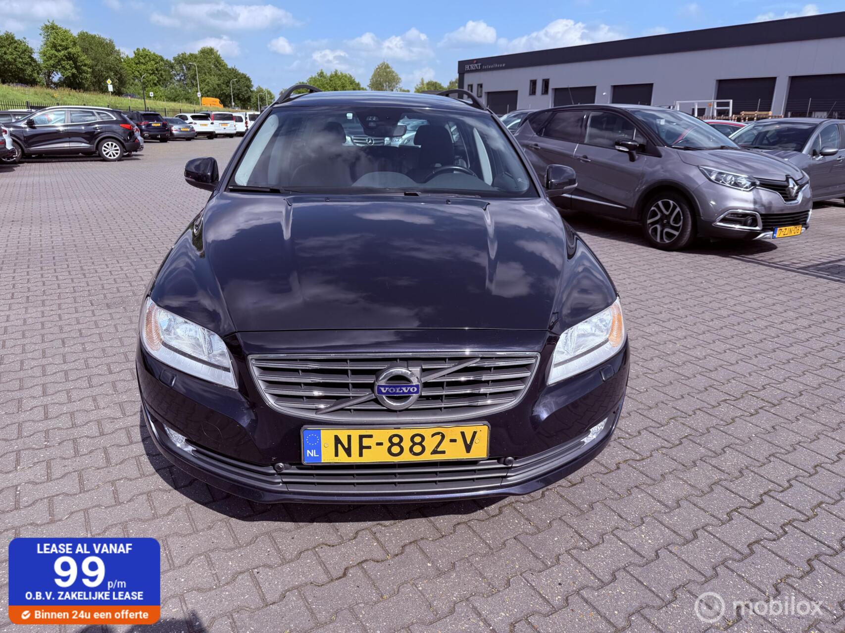 Volvo V70 2.0 D2 Dynamic Edition als nieuw 2016 - voorkant