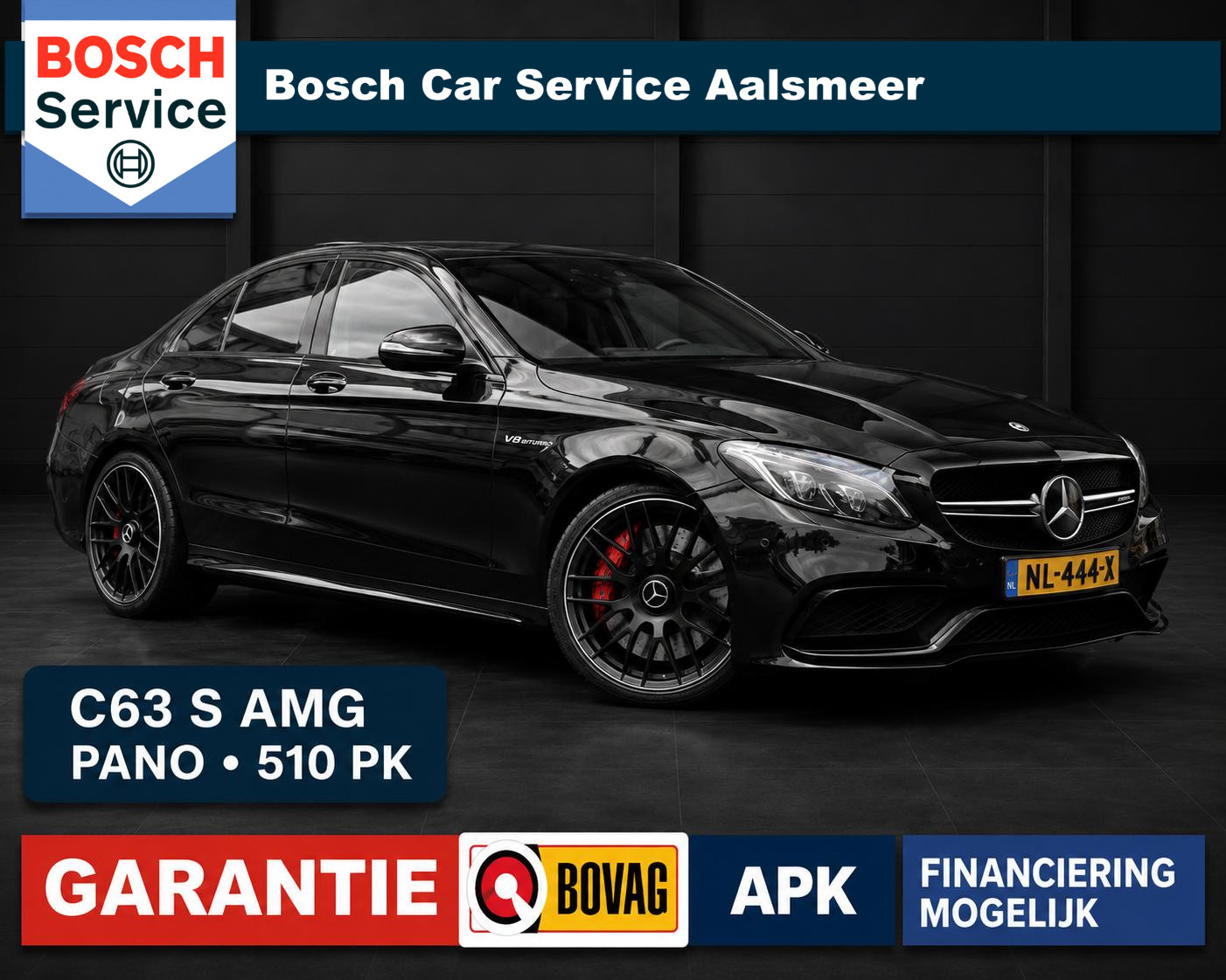 Mercedes-Benz AMG C 63 S AMG 63 S 2016 - voorkant