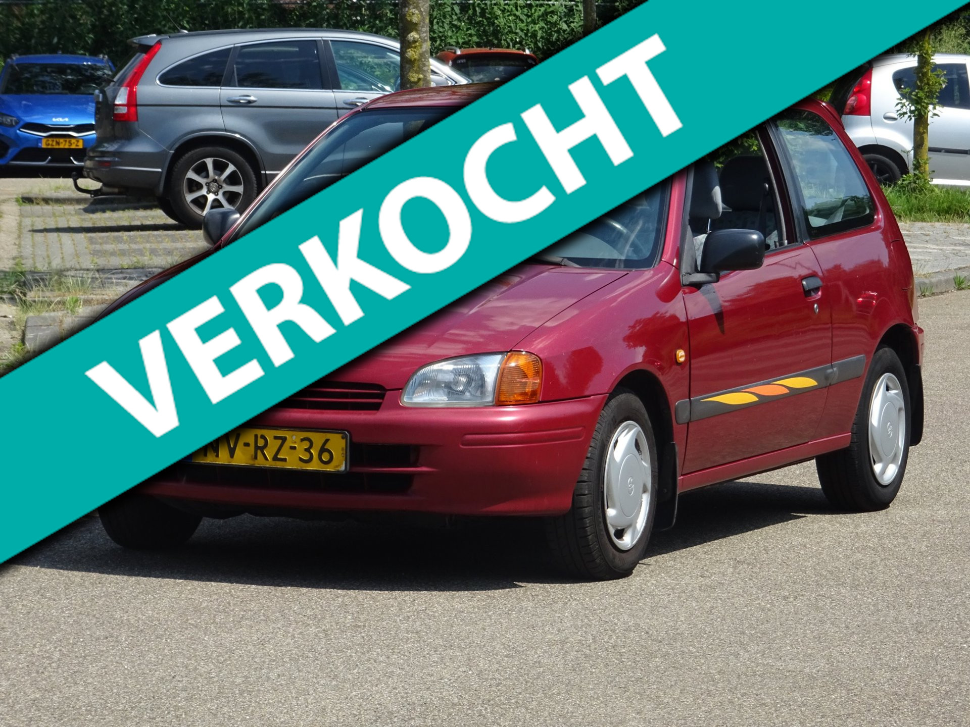 Toyota Starlet 1.3-16V XLi GTSi AUTOMAAT NAP/APK 28-04-2028! 1996 - voorkant