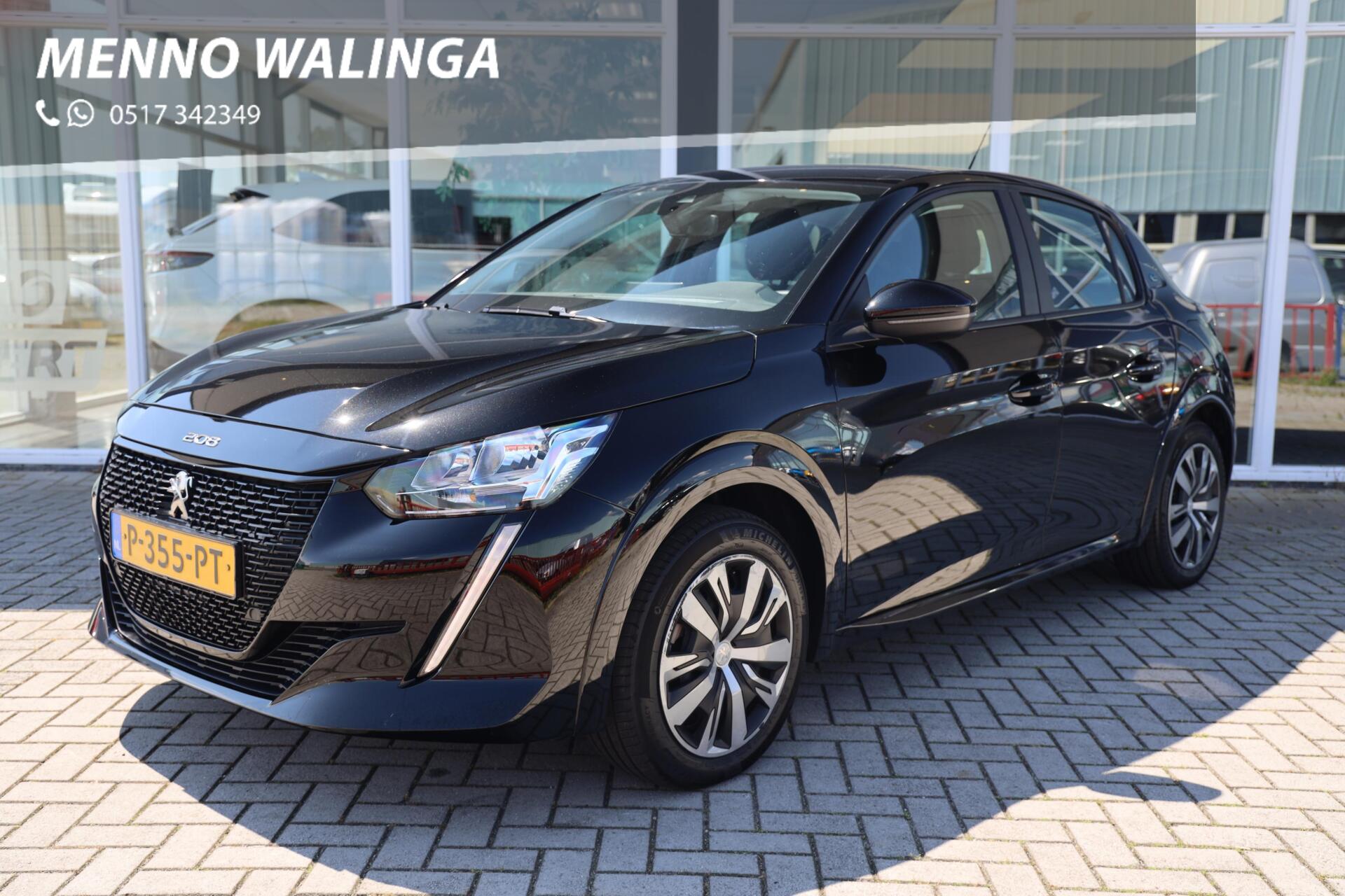 Peugeot 208 EV  Active 50 kWh|SOH 93%|Navi|Airco|Apple carplay/Android auto| 2022 - voorkant