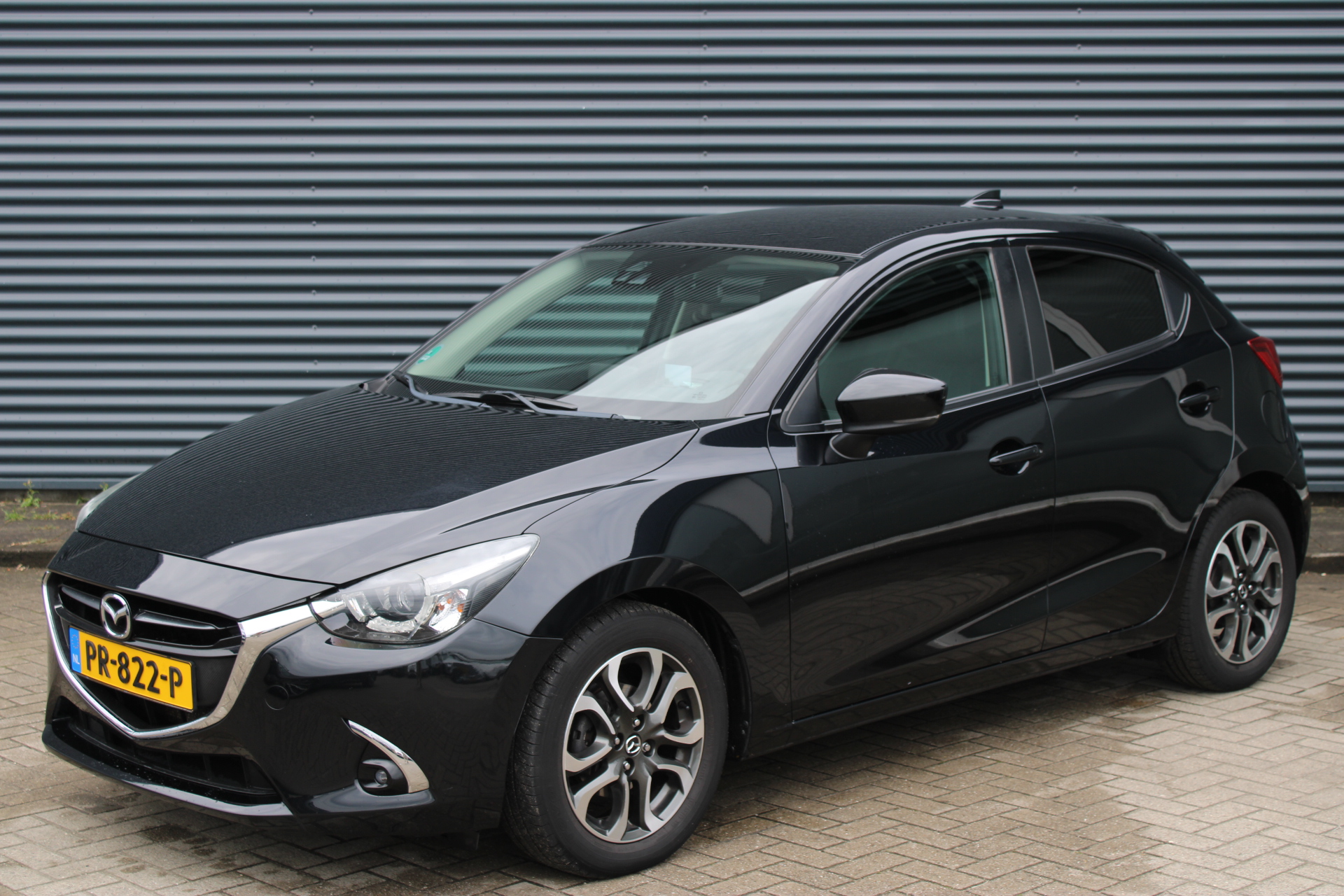 Mazda Mazda2 1.5 Skyactiv-G GT-Luxury Full-Led Leer Navigatie Head-Up Camera DAB+ 2017 - voorkant