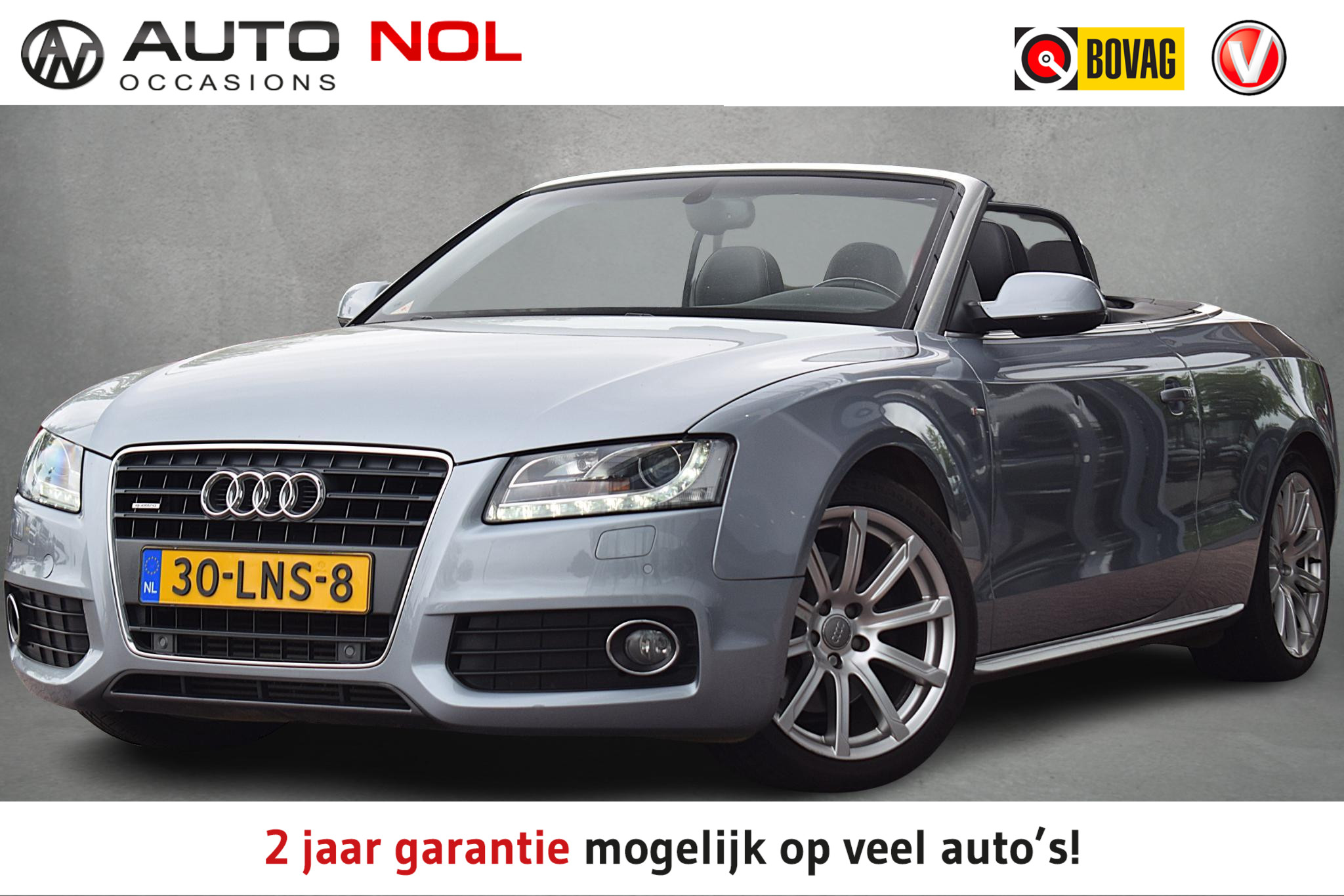 Audi Audi A5 Cabriolet 2.0 TFSI quattro S-edition 2010 - voorkant