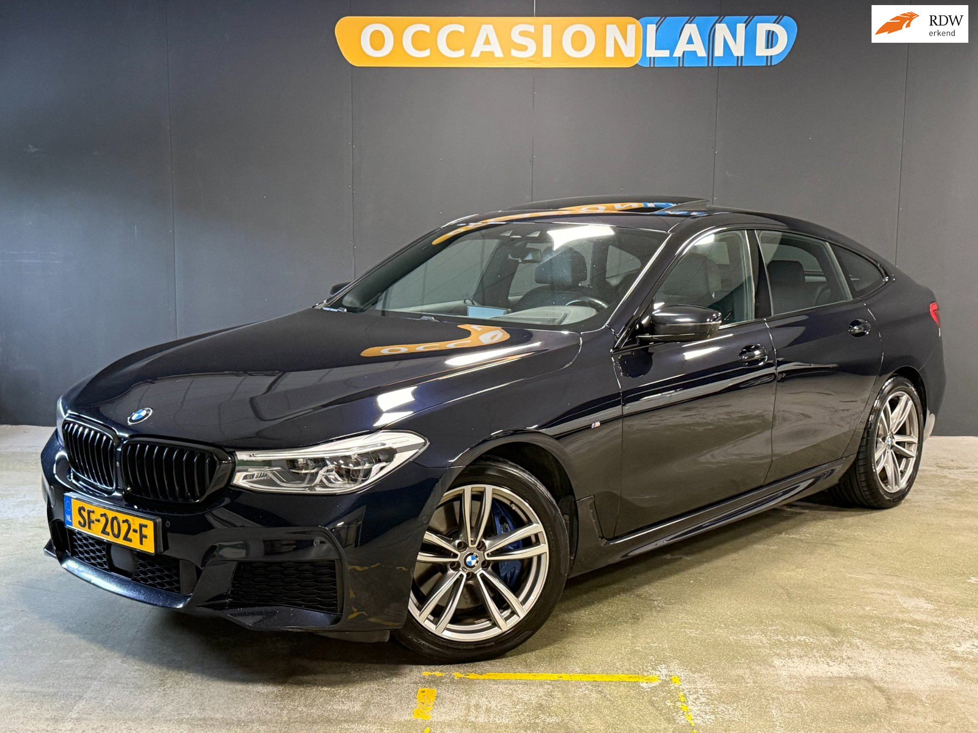 BMW 630i 630i High Executive M-Sport|PANO|HUD|360CAM|LED|TREKHAAK|MEMORY|STOELV|DODEHOEK|ACC|CARPLAY|SFEER|19INCH| 2018 - voorkant