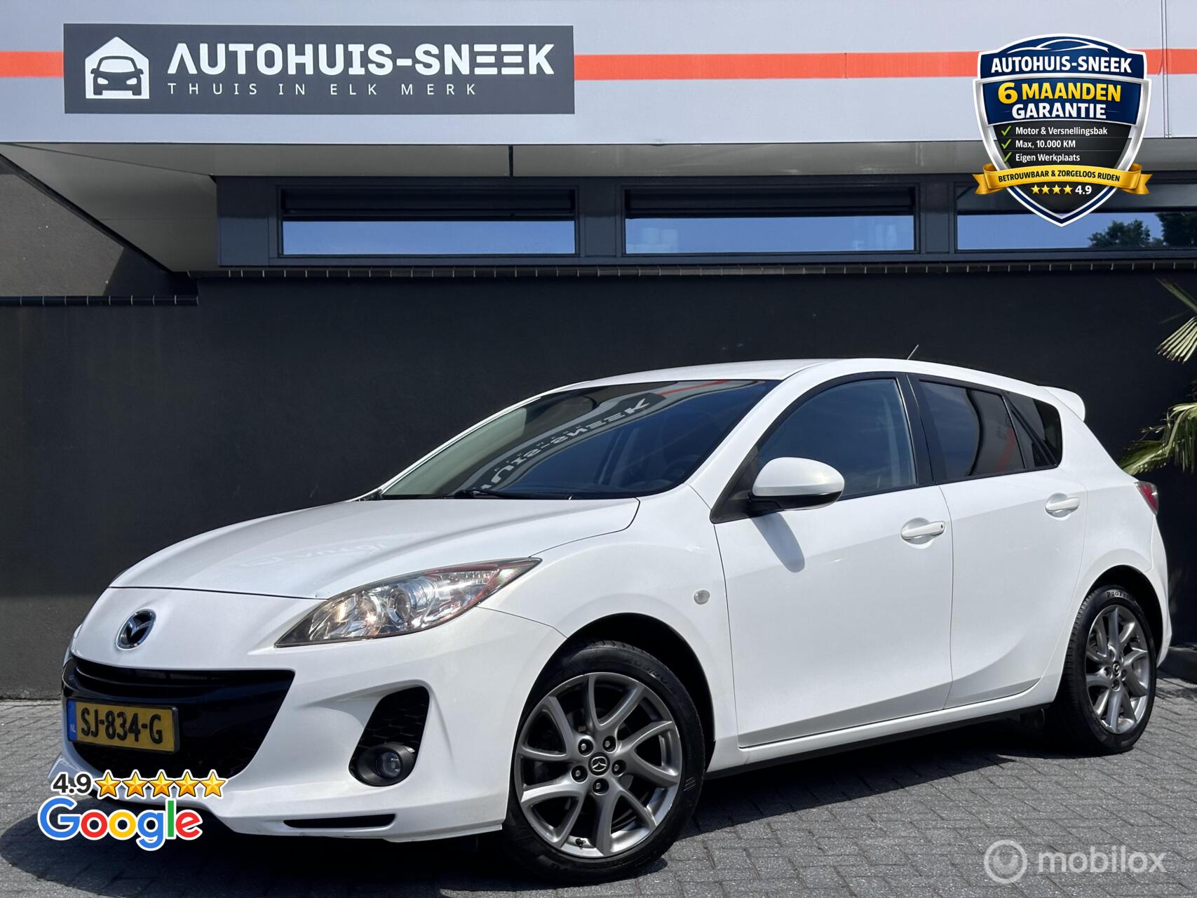 Mazda Mazda 3 1.6 TS|Navi| Climate/Cruise control | 6 Mnd Garantie 2013 - voorkant