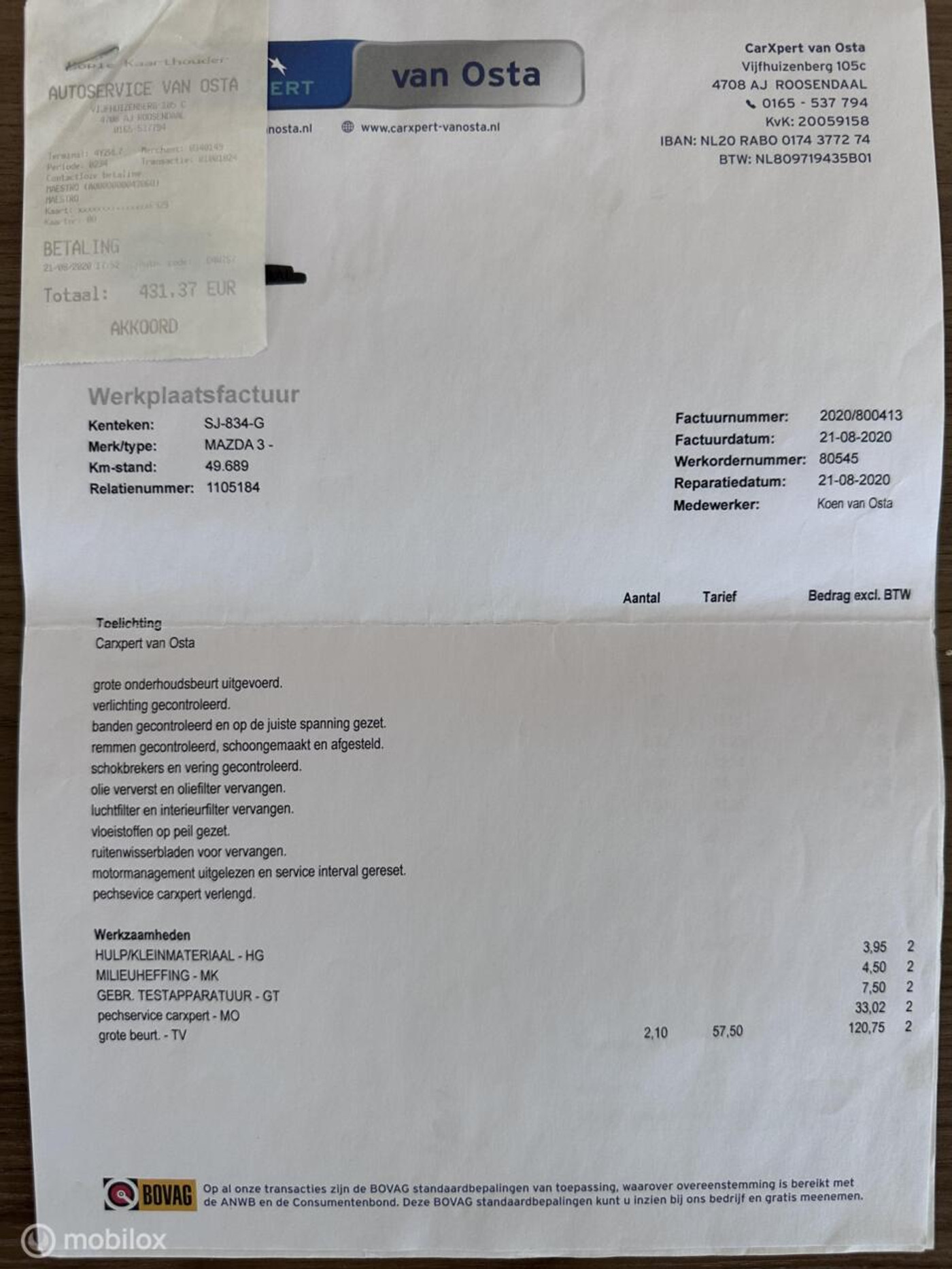 Foto van Mazda Mazda 3