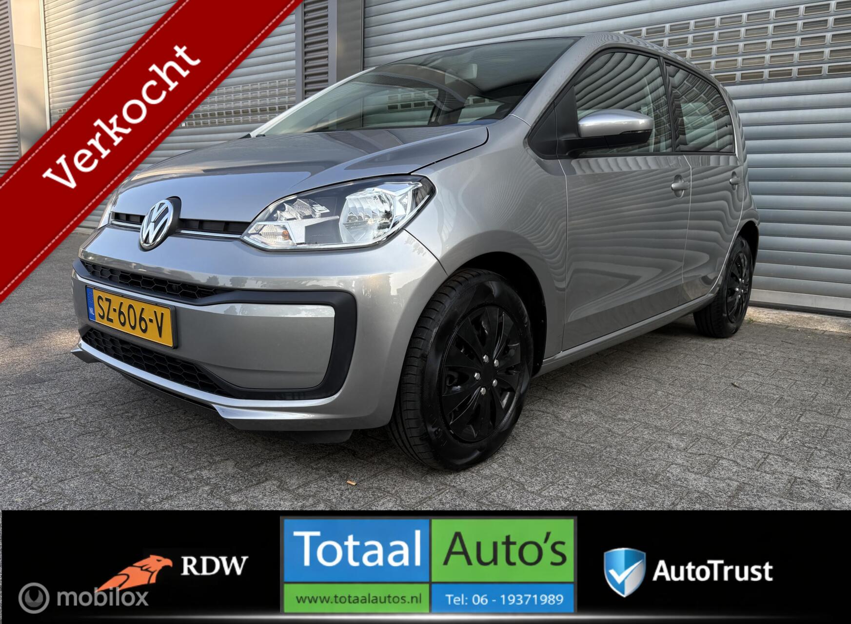 Volkswagen Up! 1.0 BMT move up!CRUISE*P-CAM*CLIMA*NEDERLANDS 2018 - voorkant