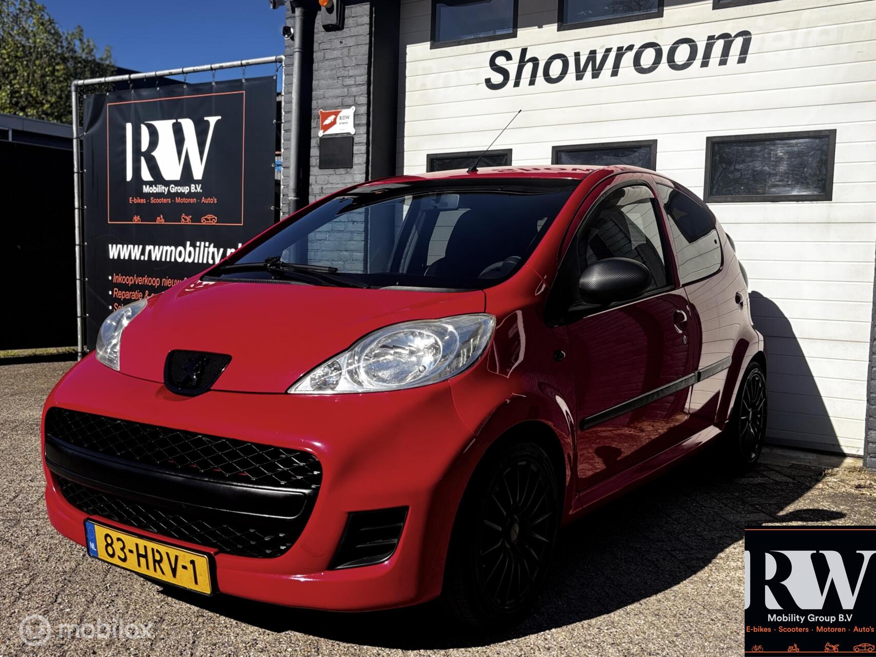 Peugeot 107 1.0-12V Sublime met nieuwe APK! 2009 - voorkant
