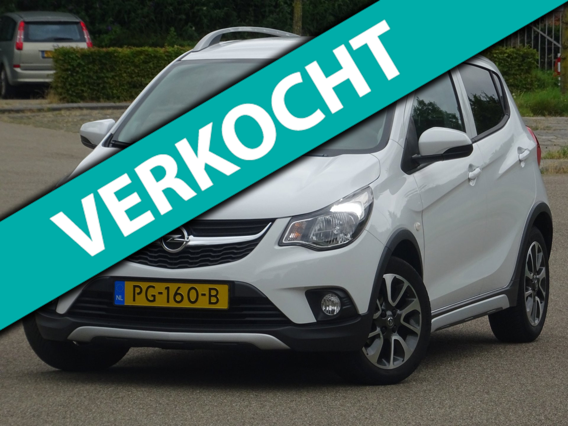 Opel Karl Rocks 1.0 Rocks Online Edition 94KM NAP/AIRCO/CRUISE/APK 2017 - voorkant