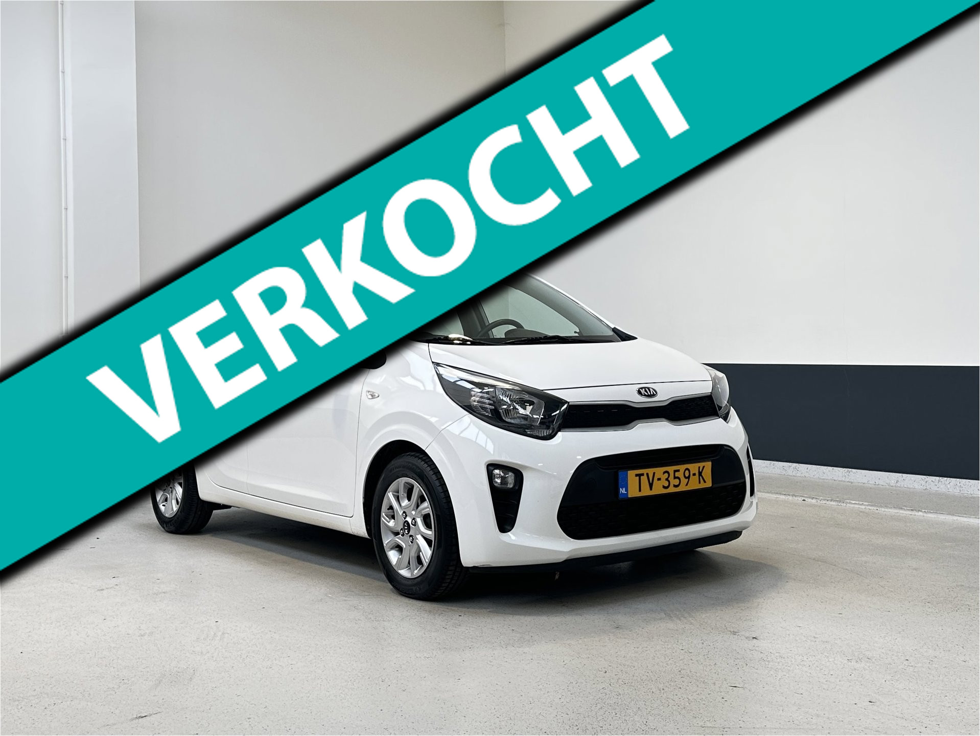 Kia Picanto 1.0 CVVT EconomyPlusLine 2018 - voorkant