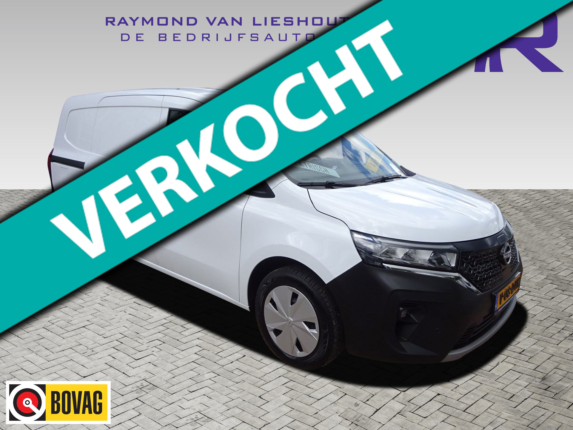 Nissan Townstar N-Connecta L2 45KW 100% ELEKTRISCH  AIRCO CRUISE CARPLAY 2024 - voorkant