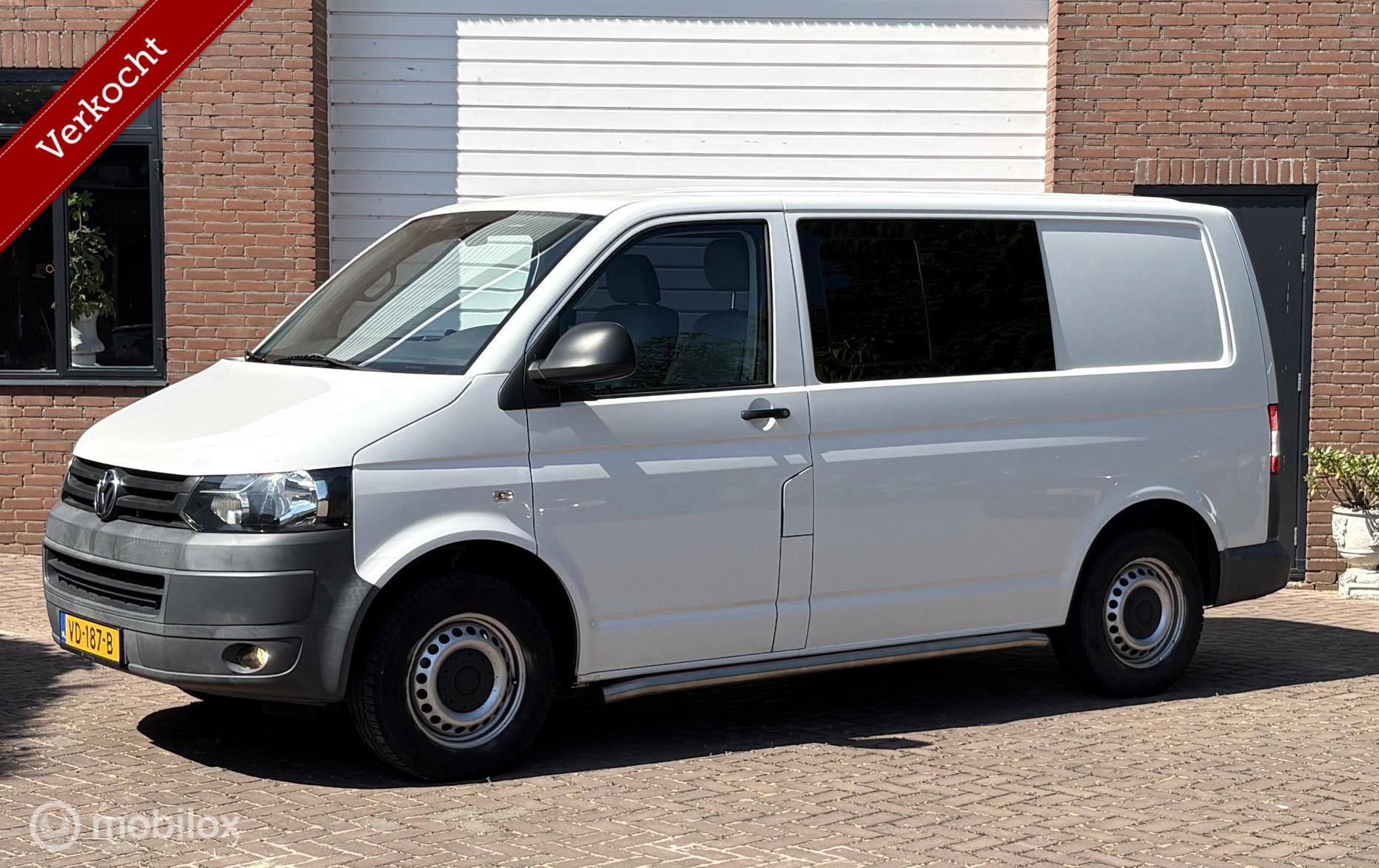 Volkswagen Transporter 2.0 TDI L1H1 140 pk Marge, Airco, Cruise Control 2013 - voorkant