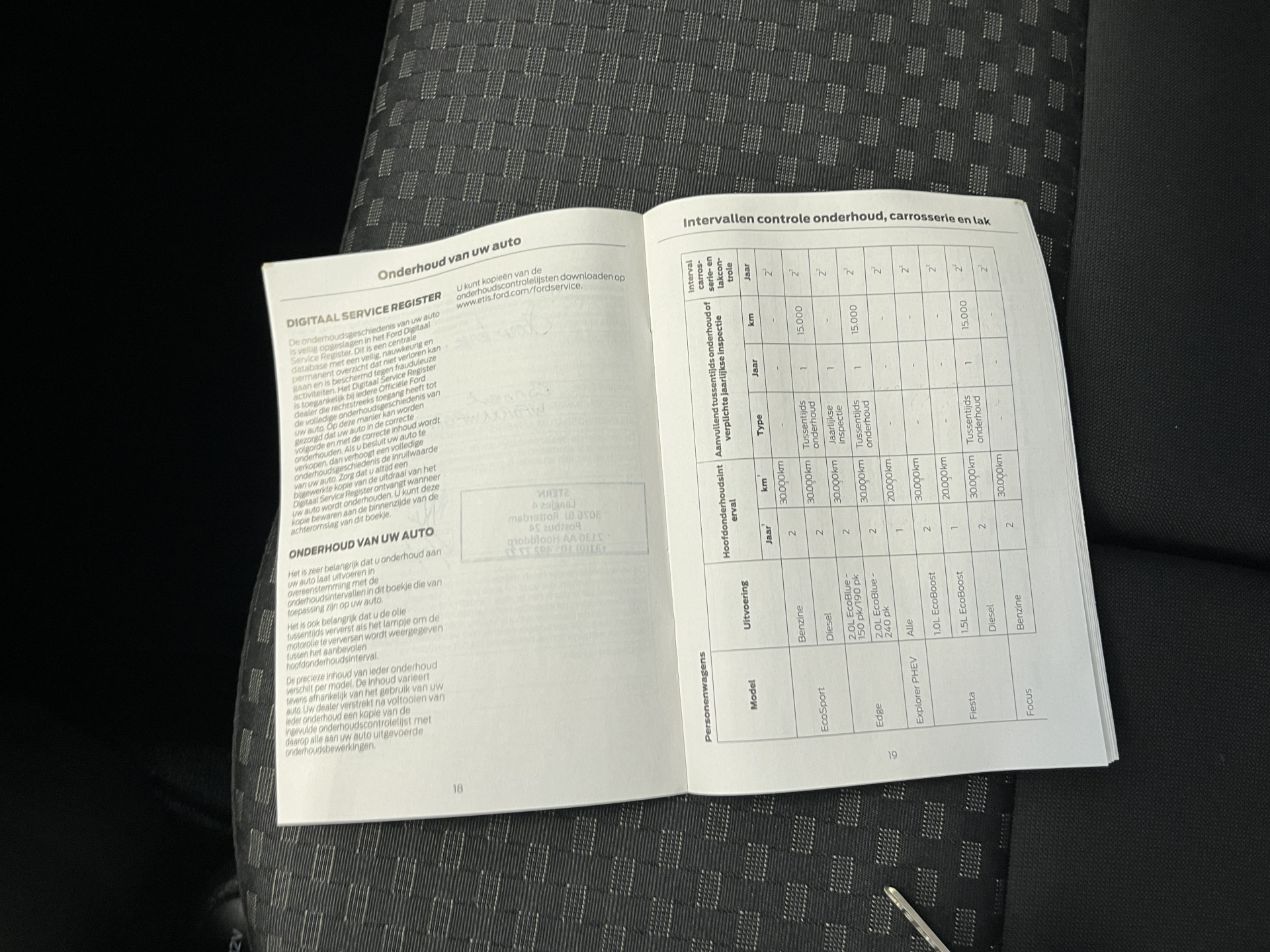Foto van Ford Transit Connect